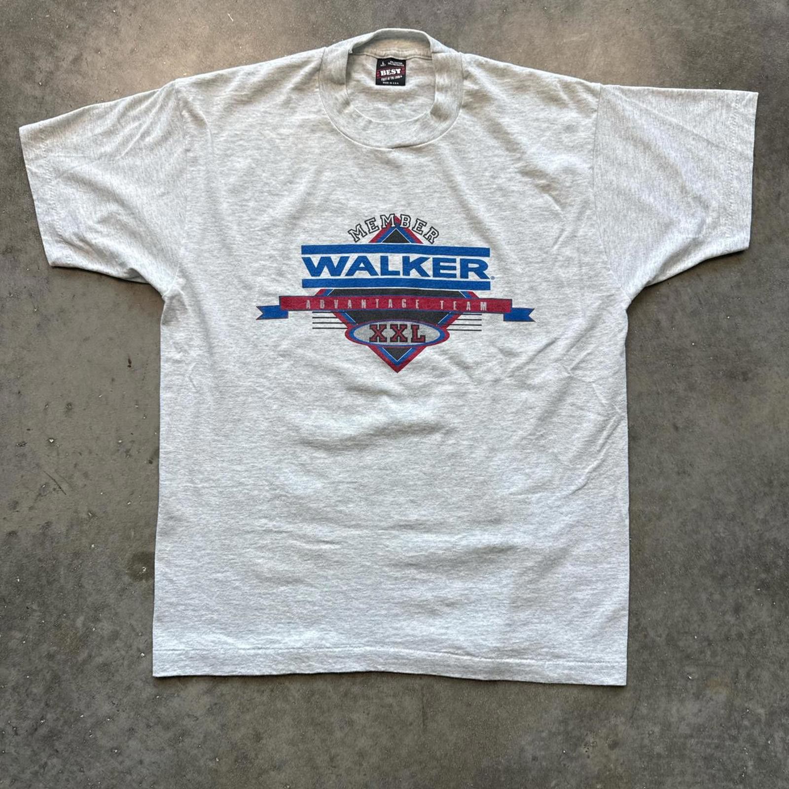 Other Member Walker Sportswear 1980's Single Stitch T-Shirt Size US L / EU 52-54 / 3 - 1 Thumbnail