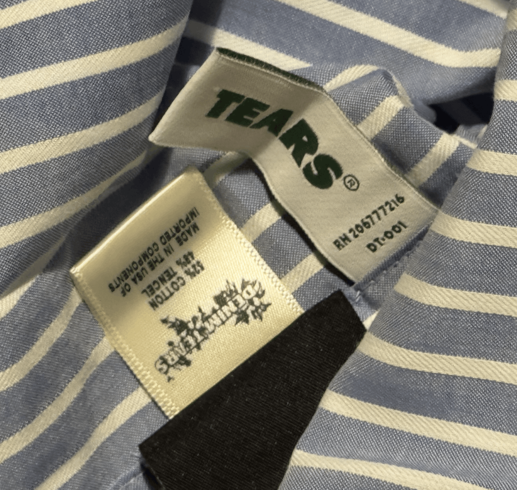 DENIM TEARS Men's Bodega Button Up Size US XL / EU 56 / 4 - 6 Thumbnail