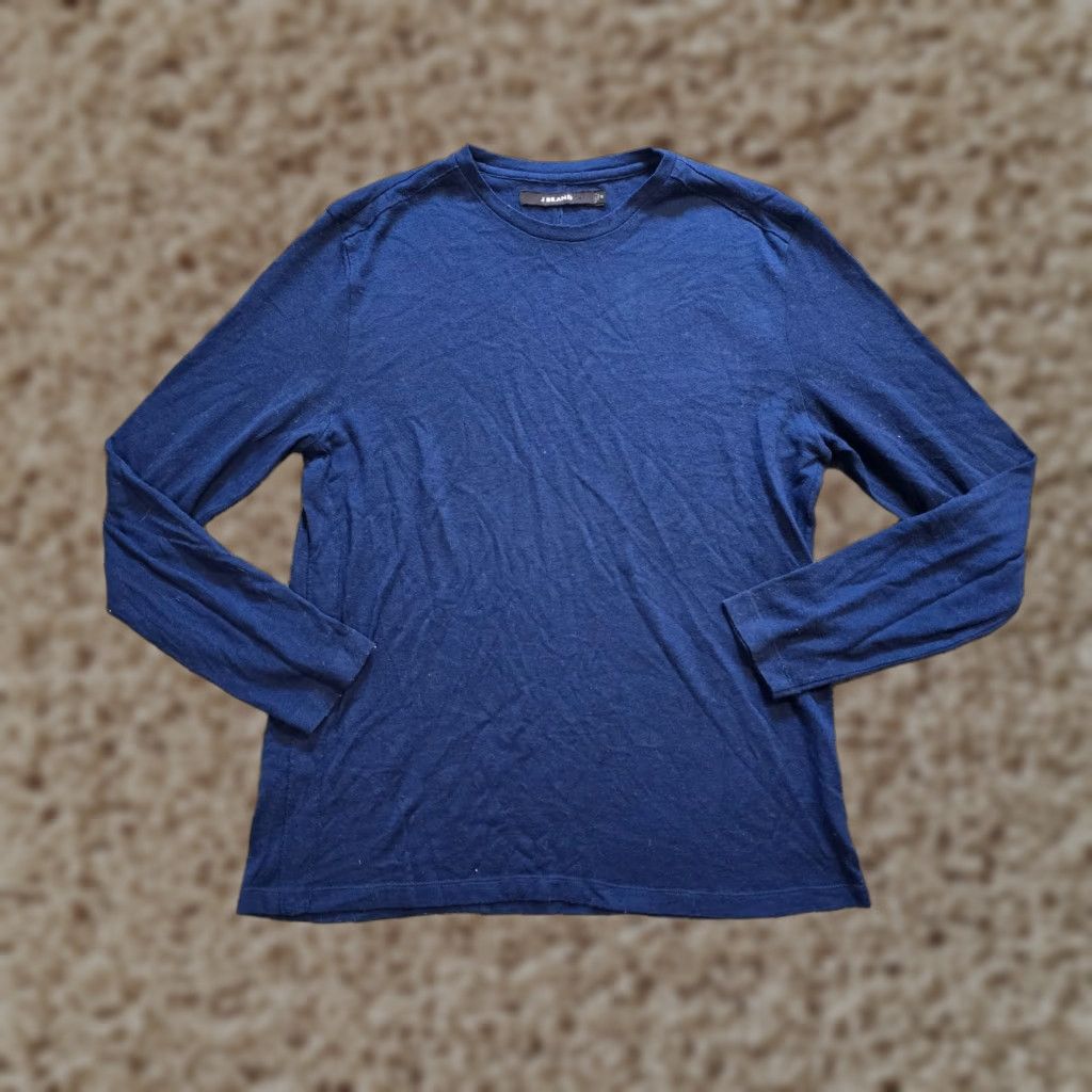 J Brand J Brand Sweater Womens Size S Blue Cashmere Wool Blend Long Sleeve Pullover Size S / US 4 / IT 40 - 1 Thumbnail