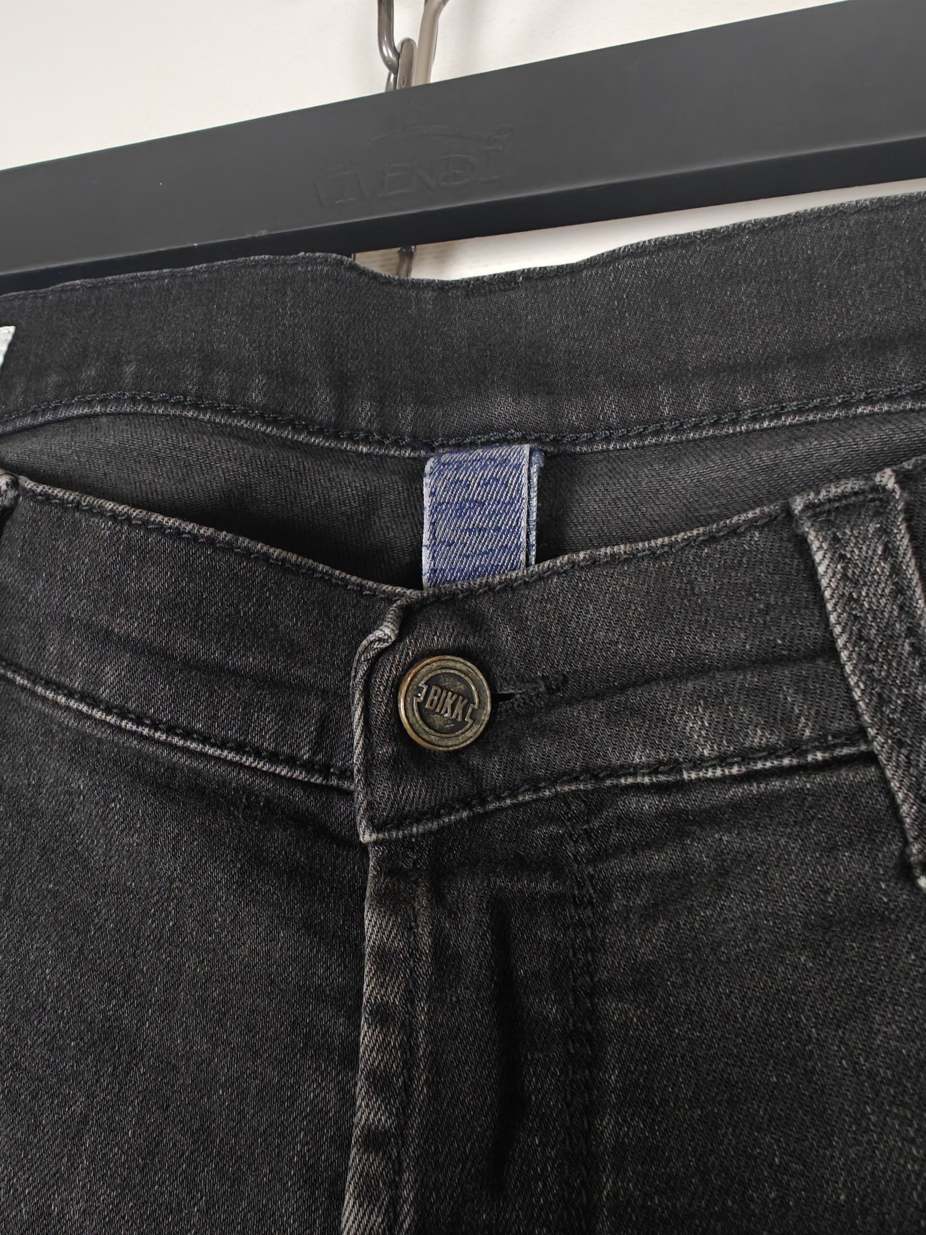 Dirk Bikkembergs Bikkembergs Denim Jeans Pants Gray Slim Fit size 36x33 Size US 36 / EU 52 - 7 Thumbnail