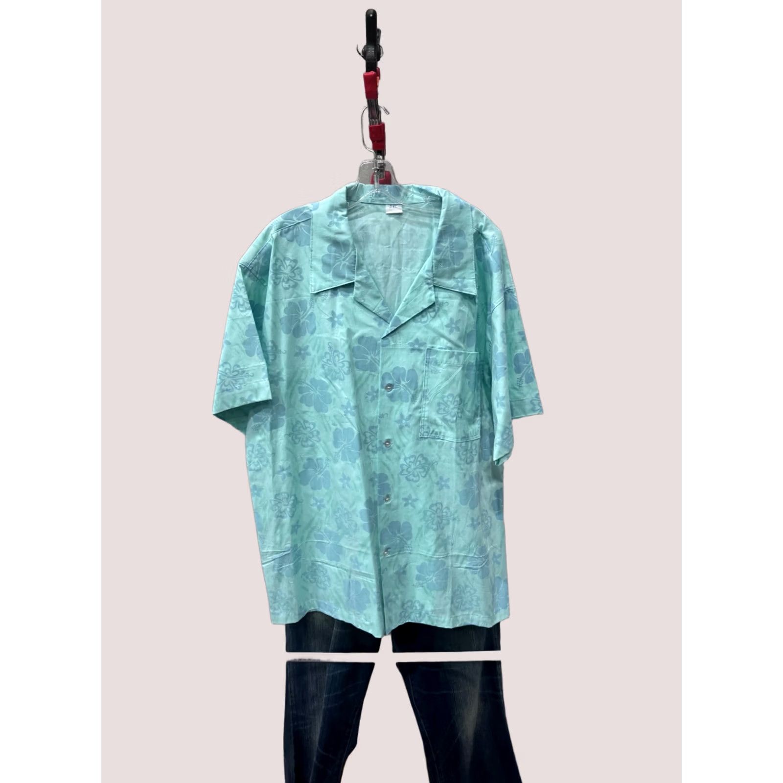 Altea VTG Hawaii Teal Blue BUTTON UP SHIRT 2XL XXL SHORT SLEEVE Men MENS Multicolor Hawaii Shirt Size US XXL / EU 58 / 5 - 1 Thumbnail