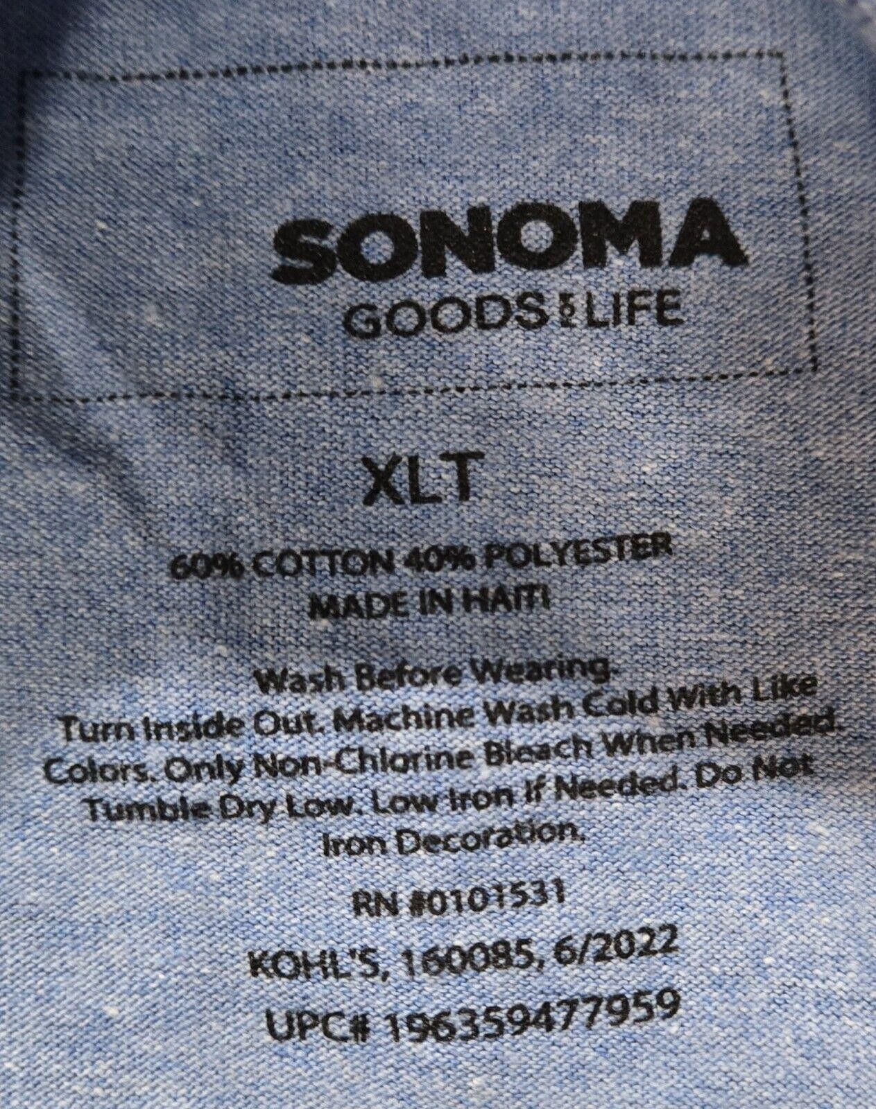 Sonoma Blue All American Rock Tour Sonoma Goods For Life Size XLT Size US XL / EU 56 / 4 - 7 Thumbnail