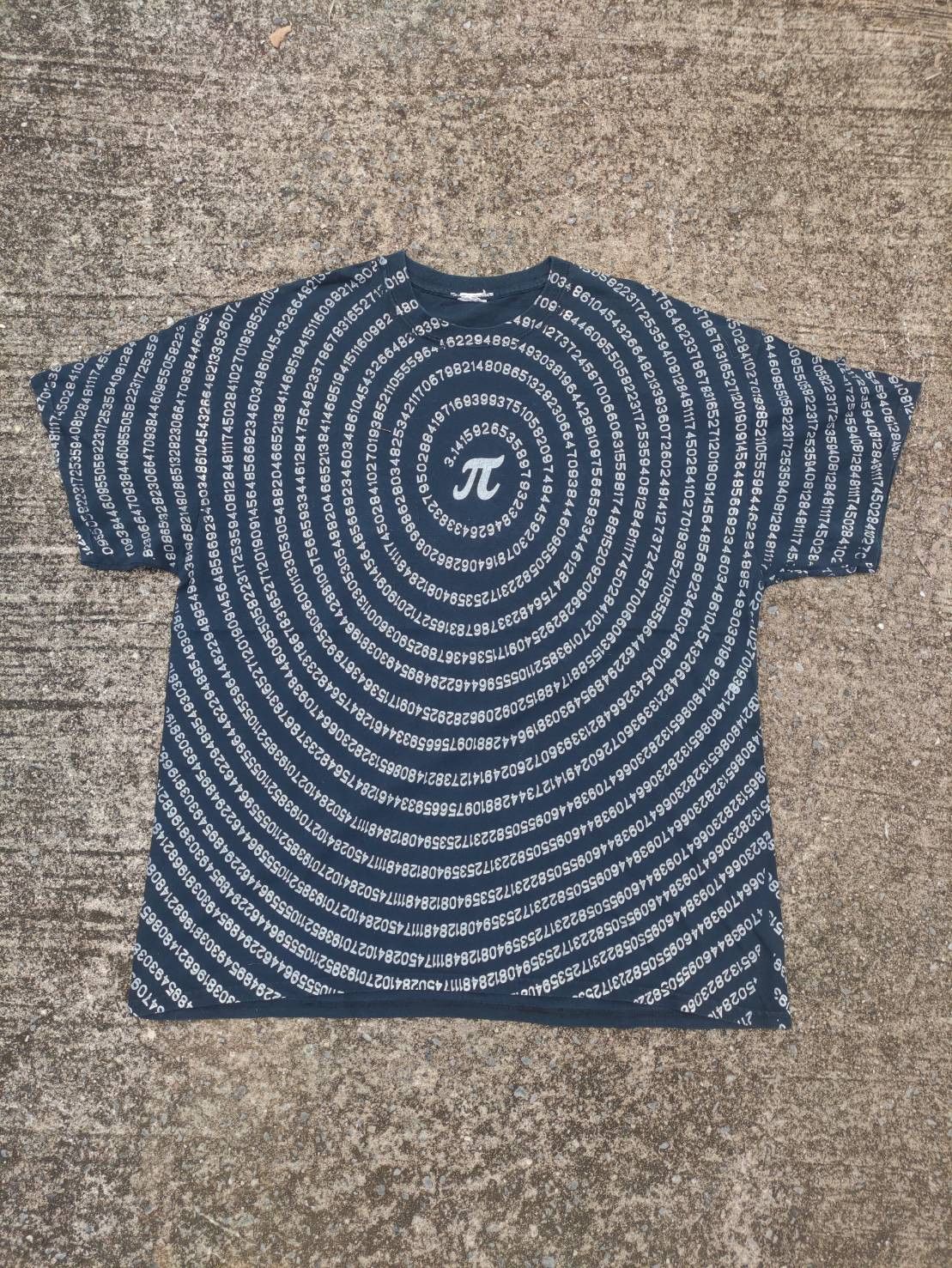 Other Vtg 00's Pie Mathematical All Over Print T-Shirt Size US XL / EU 56 / 4 - 3 Thumbnail