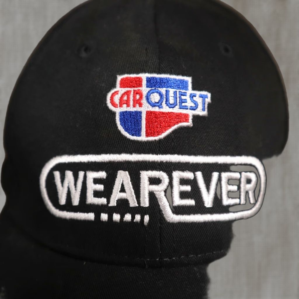Vintage Men Black One Size Adjustable Cotton Baseball Cap Size ONE SIZE - 1 Thumbnail