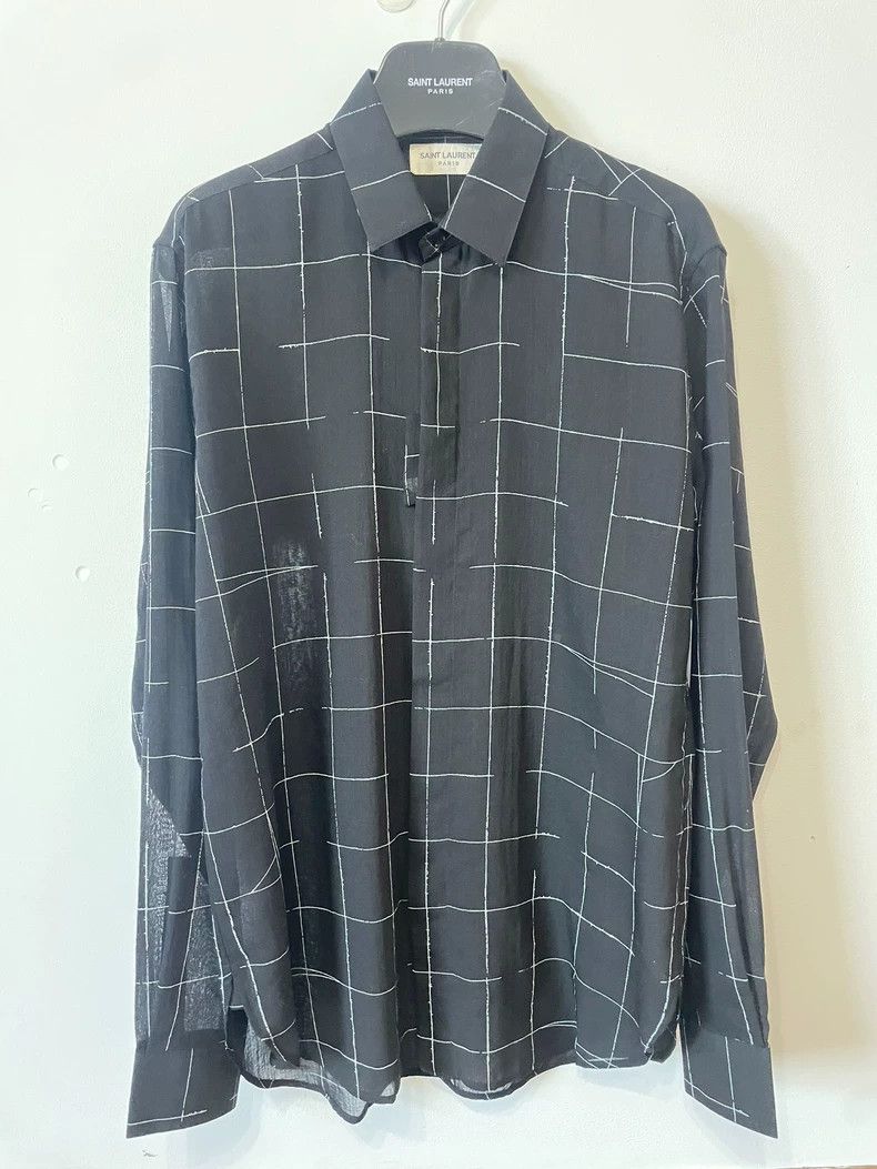 Saint Laurent Paris Saint laurent paris size 39 shirt 2506-Nextarrow Size US M / EU 48-50 / 2 - 1 Thumbnail