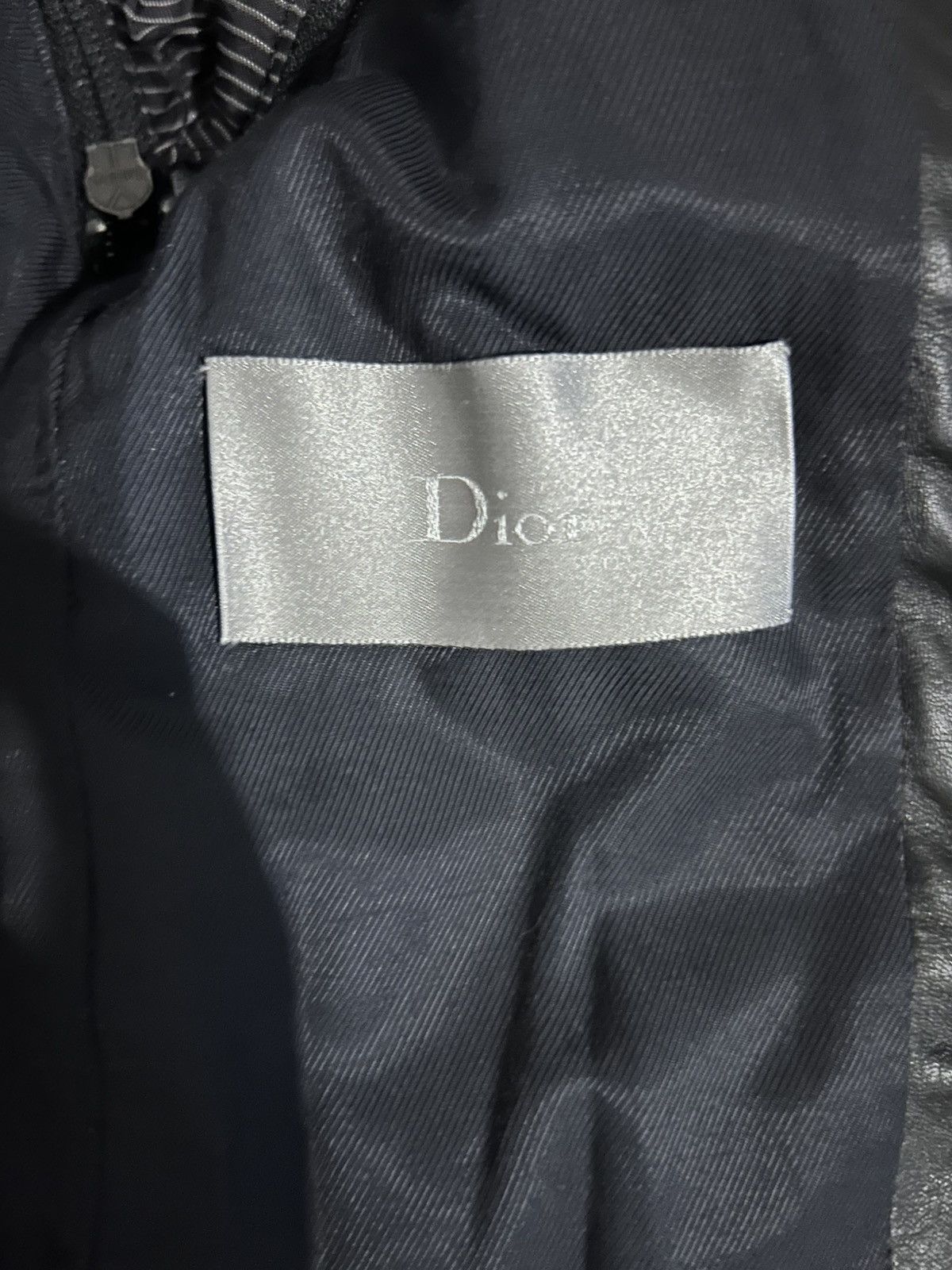 Dior Dior homme leather moto jacket Size US XXS / EU 40 - 5 Thumbnail