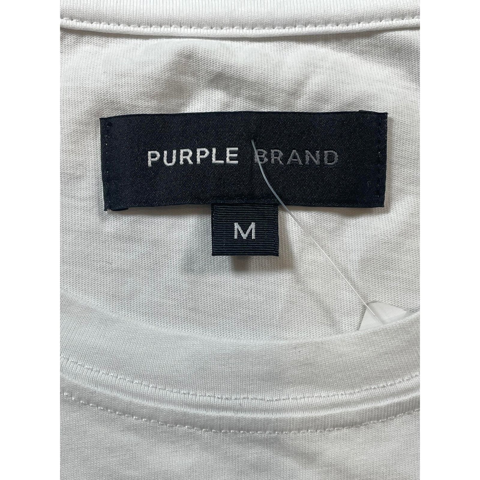 Purple Brand Purple Brand 'Psycho Cover' White Tee Size US M / EU 48-50 / 2 - 4 Thumbnail