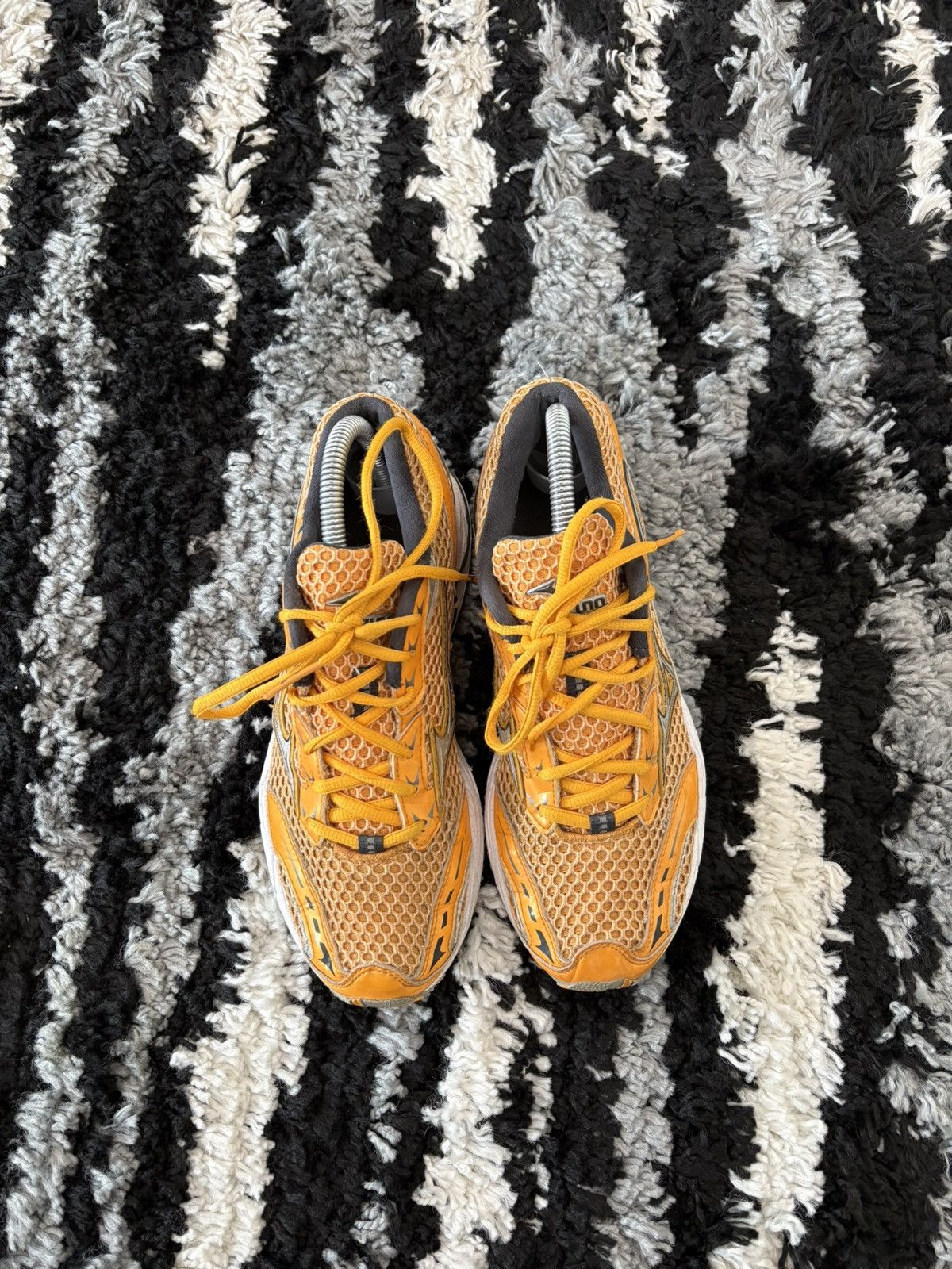 Mizuno Orange mizuno wave sneakers gorpcore vibe japanese brand Size US 8.5 / IT 38.5 - 8 Thumbnail