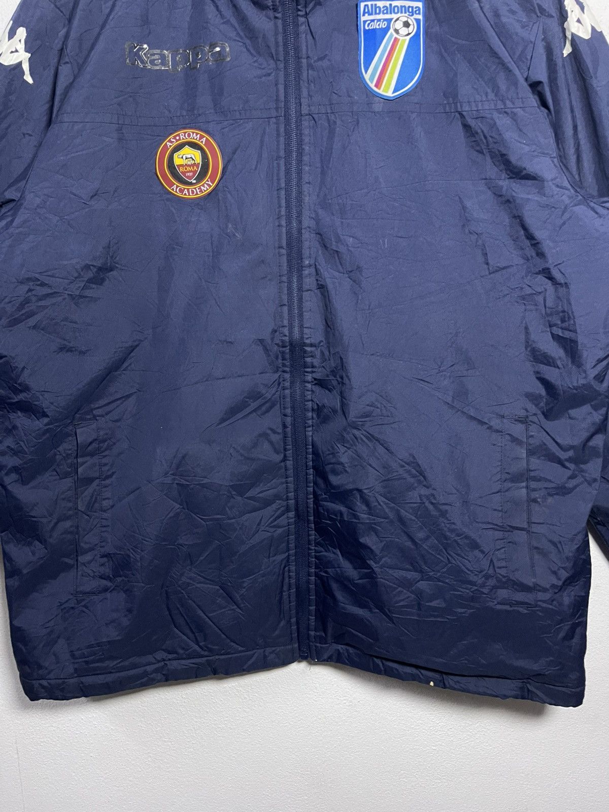 Kappa Kappa Albalonga AS Roma Academy Full Zip Training Jacket Size US XL / EU 56 / 4 - 4 Thumbnail