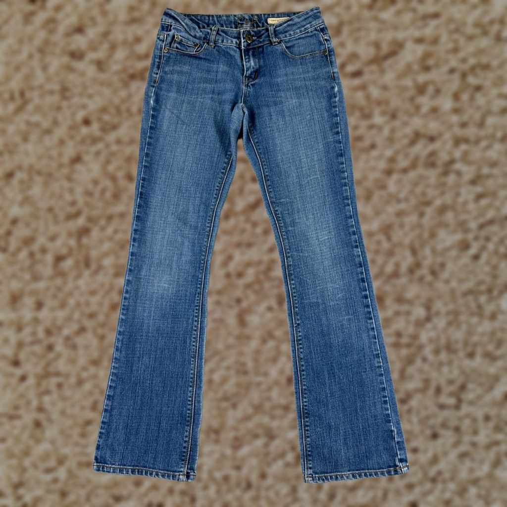 Vintage Chip & Pepper Jeans Womens 3 Blue Denim Bootcut Embroidered Distressed Stretch Size 26" / US 2 / IT 38 - 1 Thumbnail