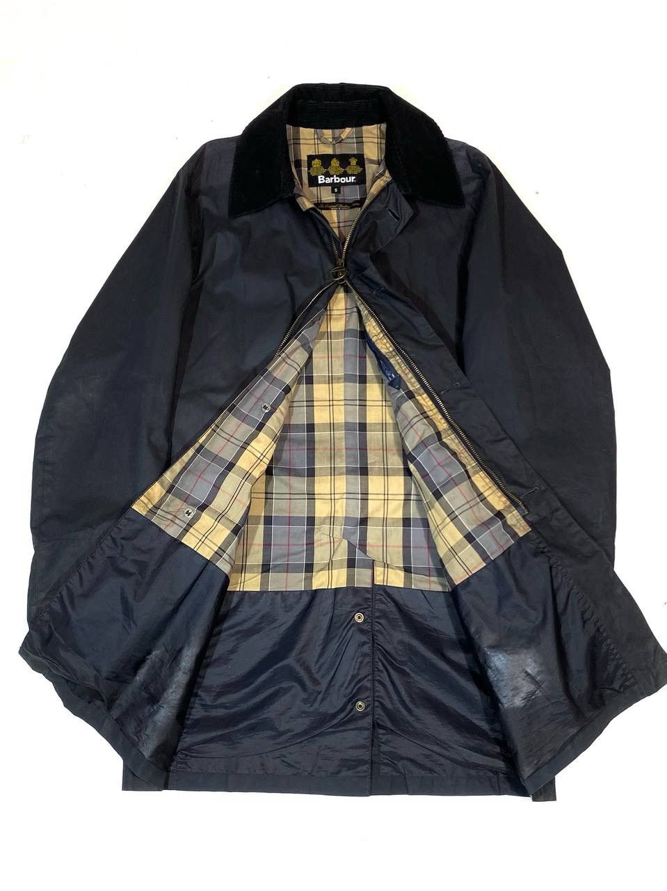Barbour Barbour Greeves Waxed Men Jacket Size US S / EU 44-46 / 1 - 2 Thumbnail