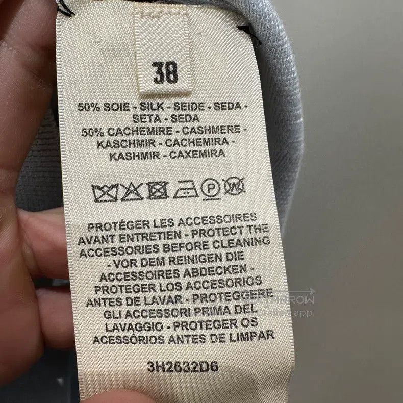 Hermes Hermes Logo Knit Cashmere Mix Sweater Size XS / US 0-2 / IT 36-38 - 4 Thumbnail