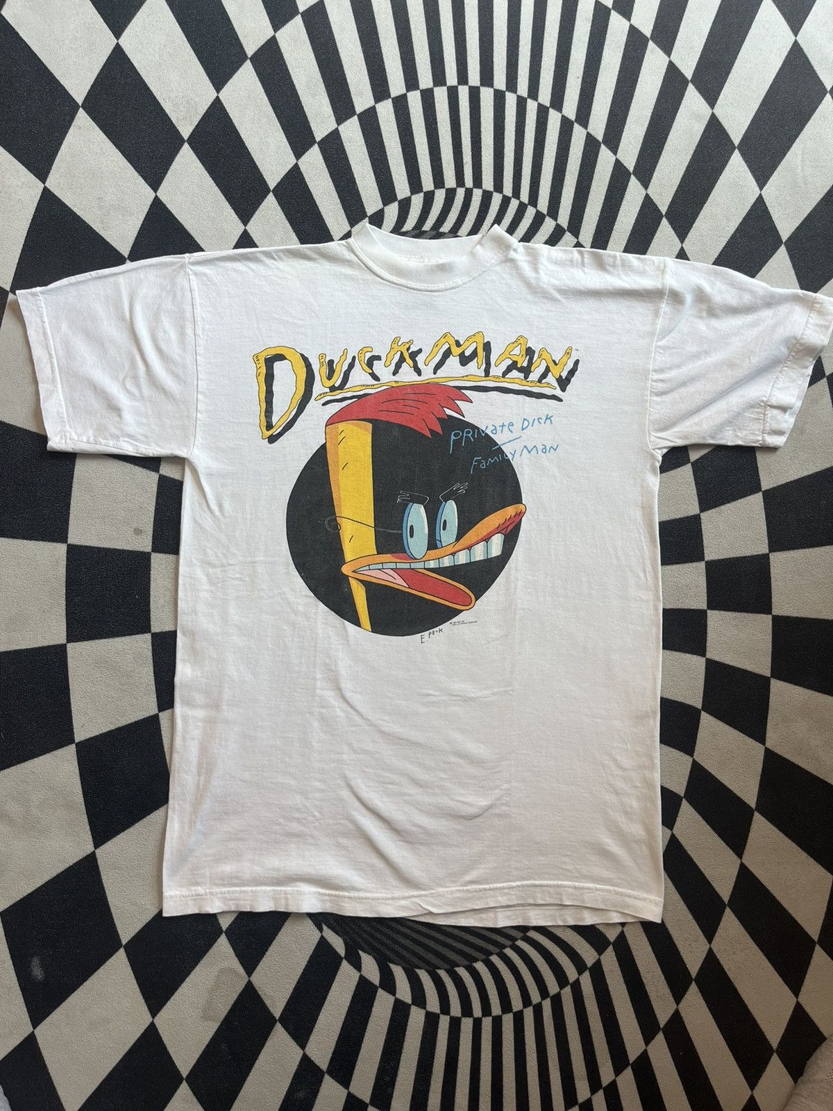 Arts & Science Vintage DUCK MAN Private Dick Family Man 1994’s USA Network Size US L / EU 52-54 / 3 - 4 Thumbnail