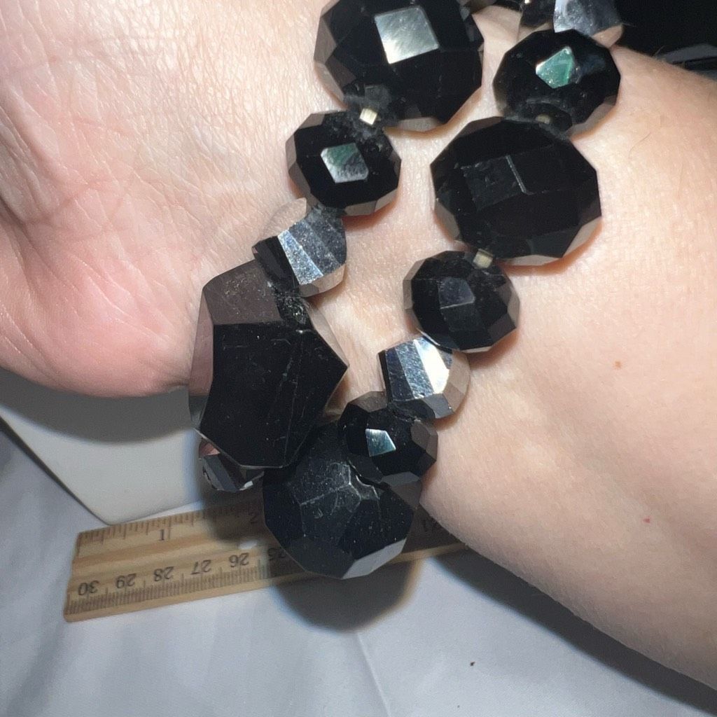 Vintage Vintage Stretch Chunky Acrylic Beaded Bracelet Size ONE SIZE - 4 Thumbnail