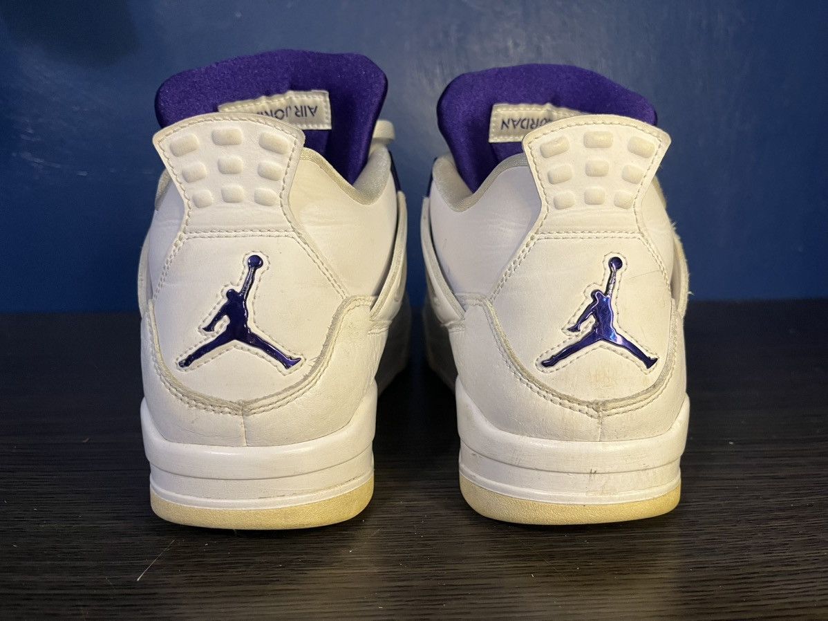 Jordan Brand Jordan 4 “Metallic Purple” Size US 10.5 / EU 43-44 - 4 Thumbnail