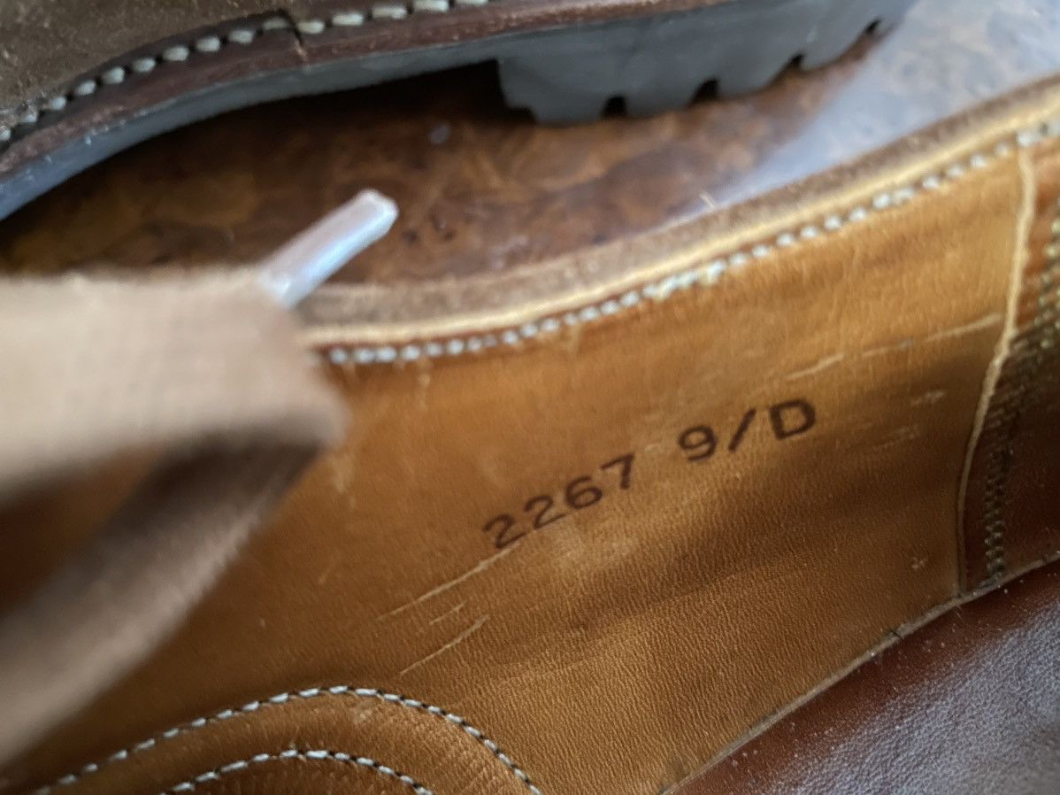Polo Ralph Lauren × Vintage Lug Sole Snuff Suede Brogues Size US 9 / EU 42 - 6 Thumbnail