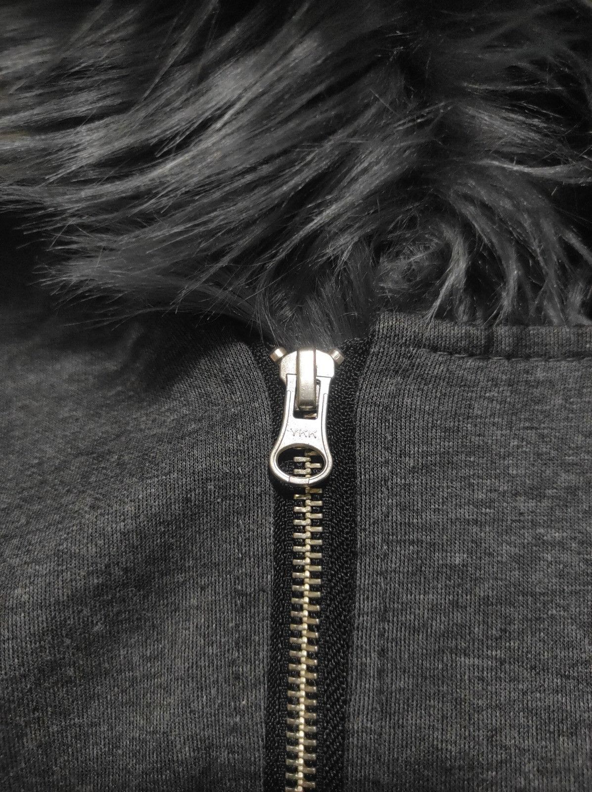 Japanese Brand RageBlue Asymmetrical zip fur hoodie LGB style Size US S / EU 44-46 / 1 - 6 Thumbnail