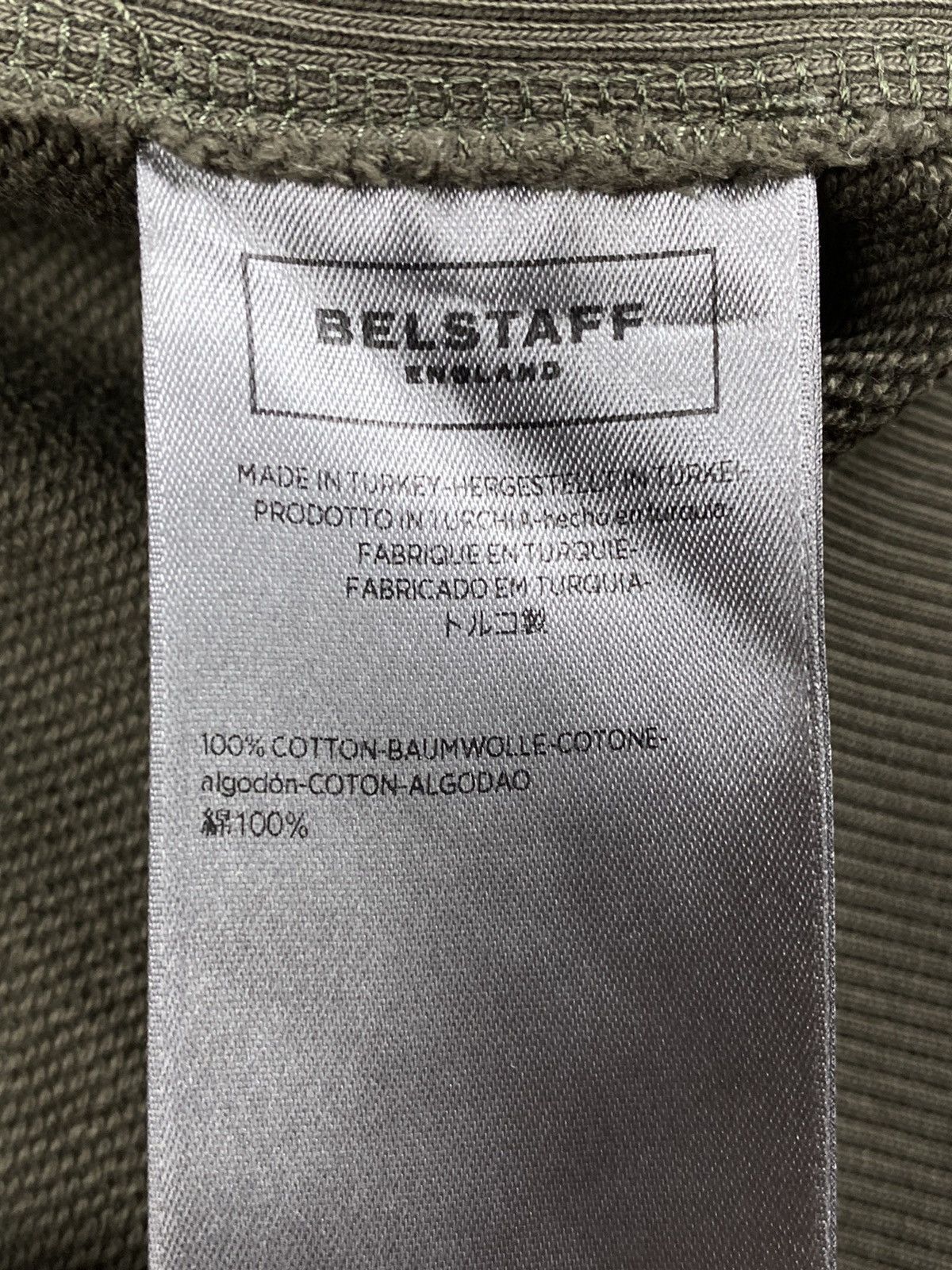 Belstaff Vintage Belstaff England Patch Lebel Designer Sweatshirt Size US L / EU 52-54 / 3 - 13 Thumbnail