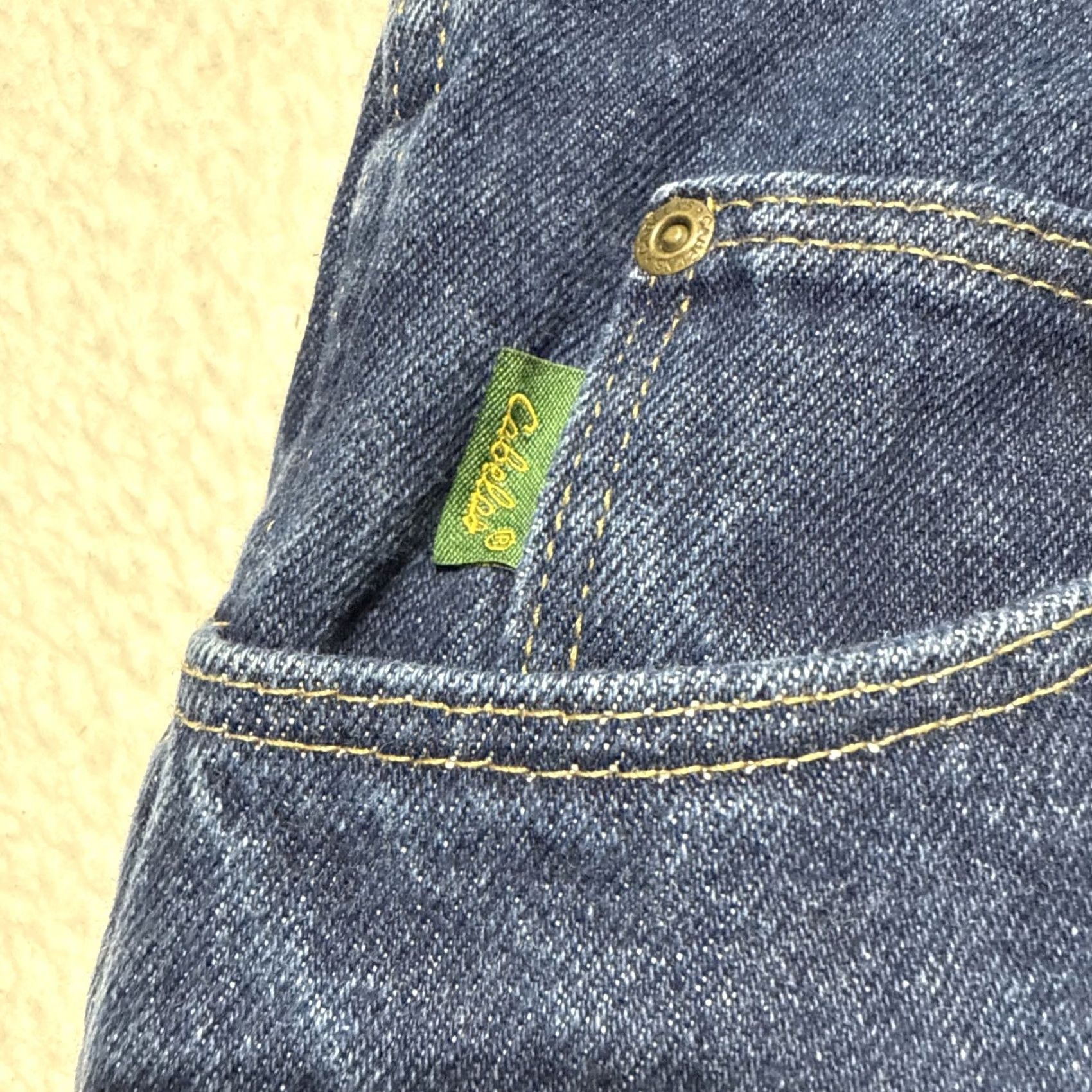 Vintage Cabela's Blue Jeans 40x34 Lined Denim Straight 902224 Men's Regular Roughneck Winter Cotton Jeans Size US 40 / EU 56 - 2 Thumbnail