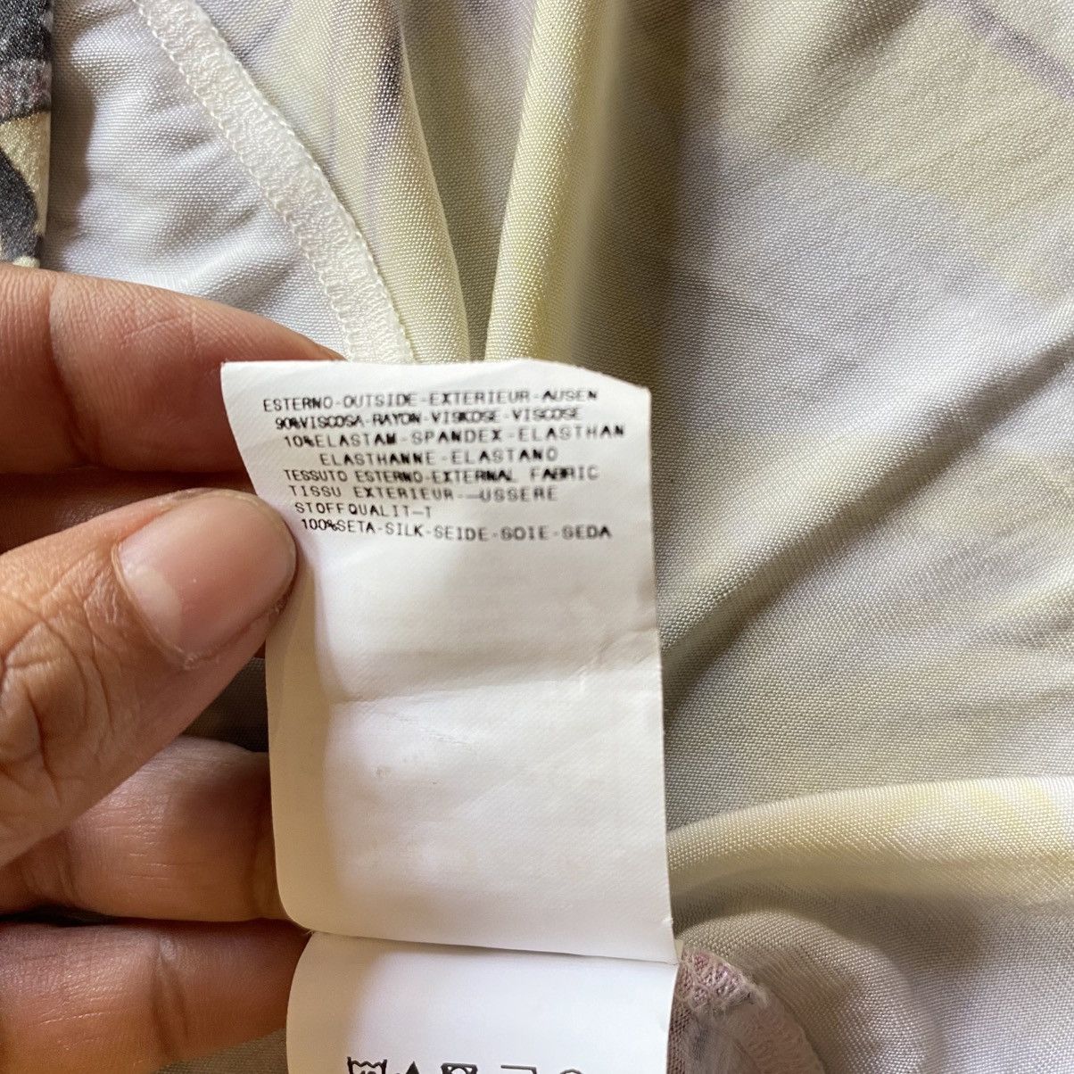 Just Cavalli Just Cavalli White Botanical Wrap Dress Size XS / US 0-2 / IT 36-38 - 12 Thumbnail