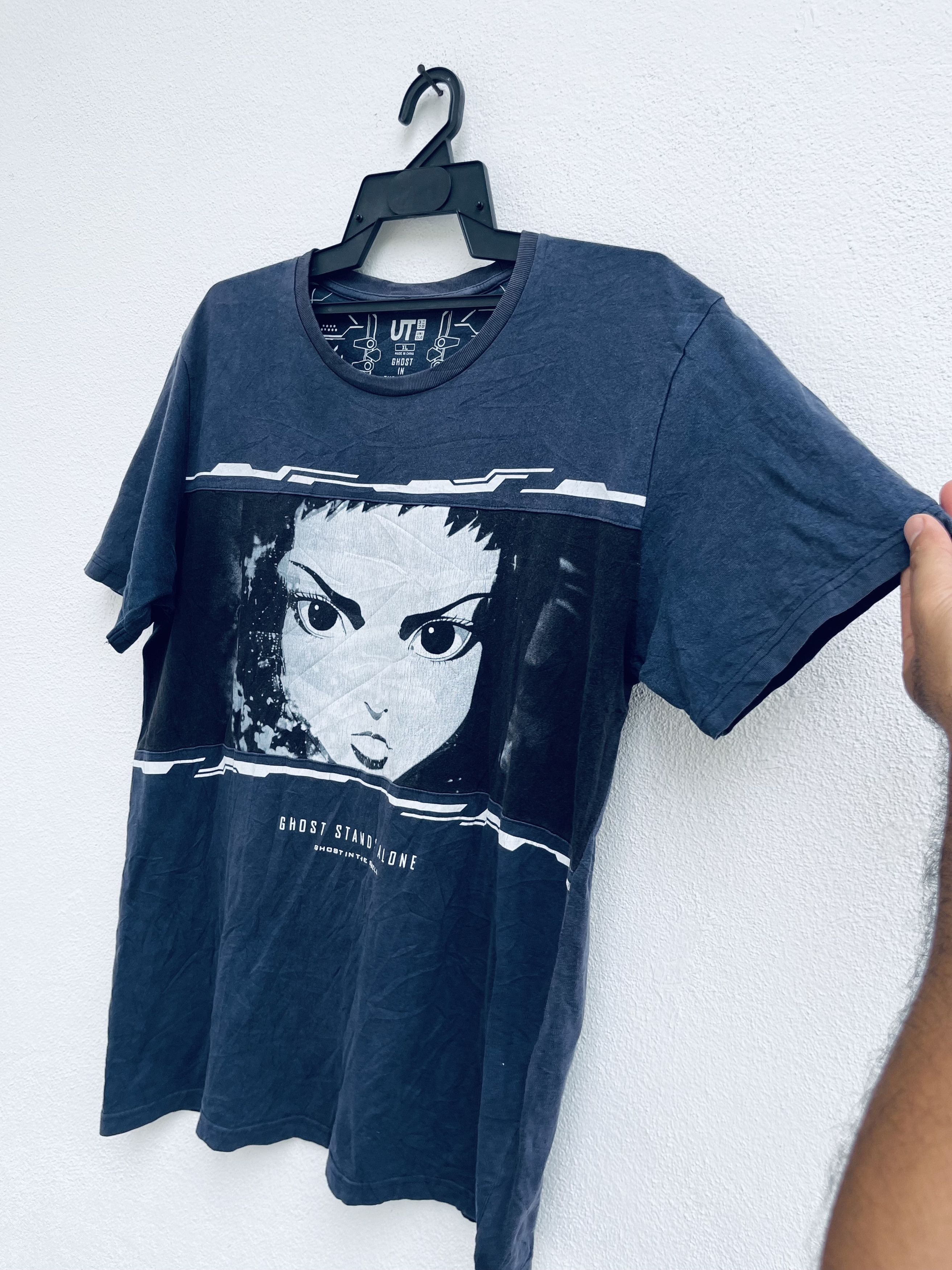 Japanese Brand × Vintage Vintage Ghost In The Shell Ghost Stands Alone Shirt Size US L / EU 52-54 / 3 - 5 Thumbnail