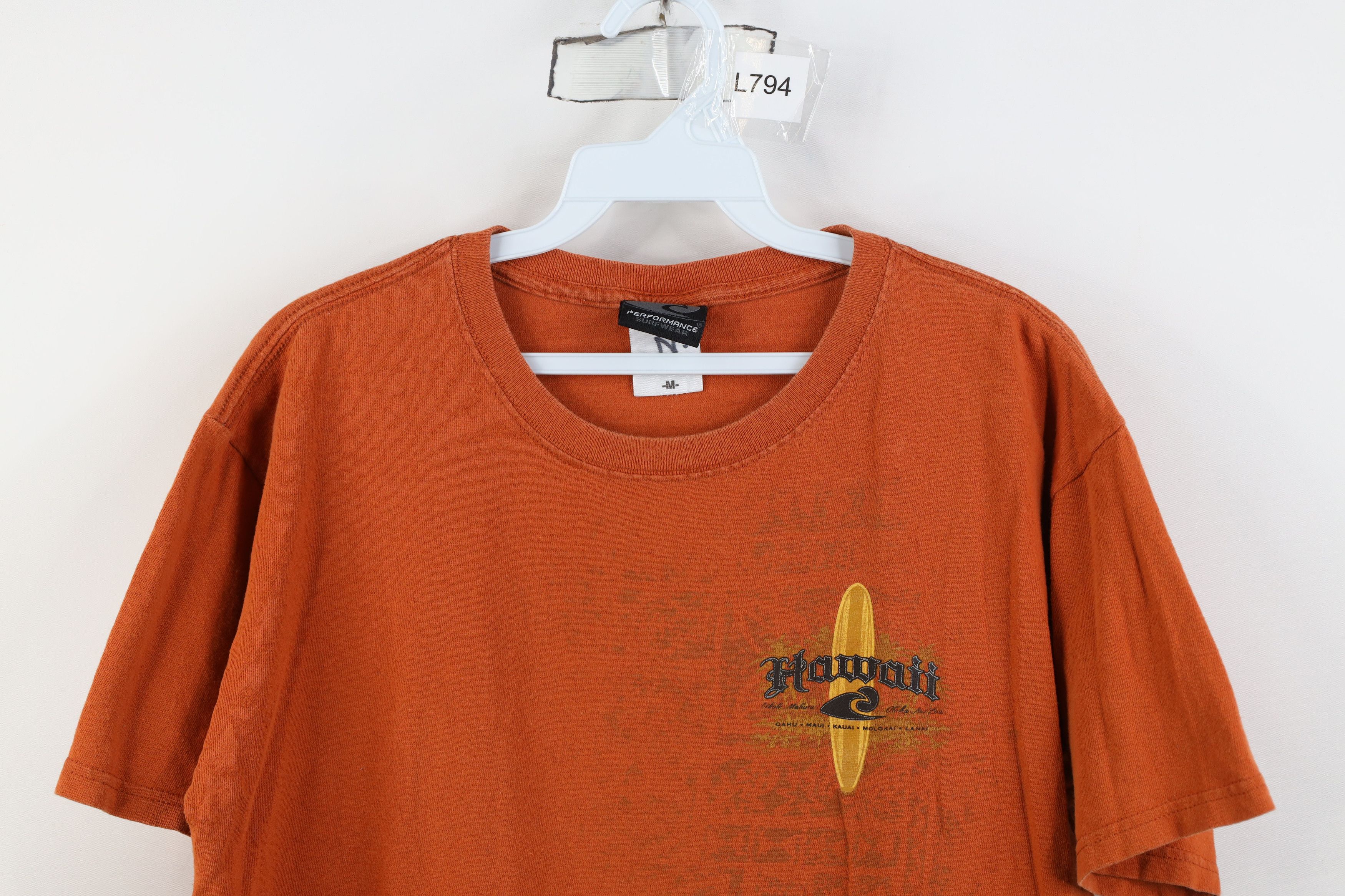 Vintage Vintage Y2K Streetwear Hawaii Surfing Surfboard T-Shirt Size US M / EU 48-50 / 2 - 2 Thumbnail