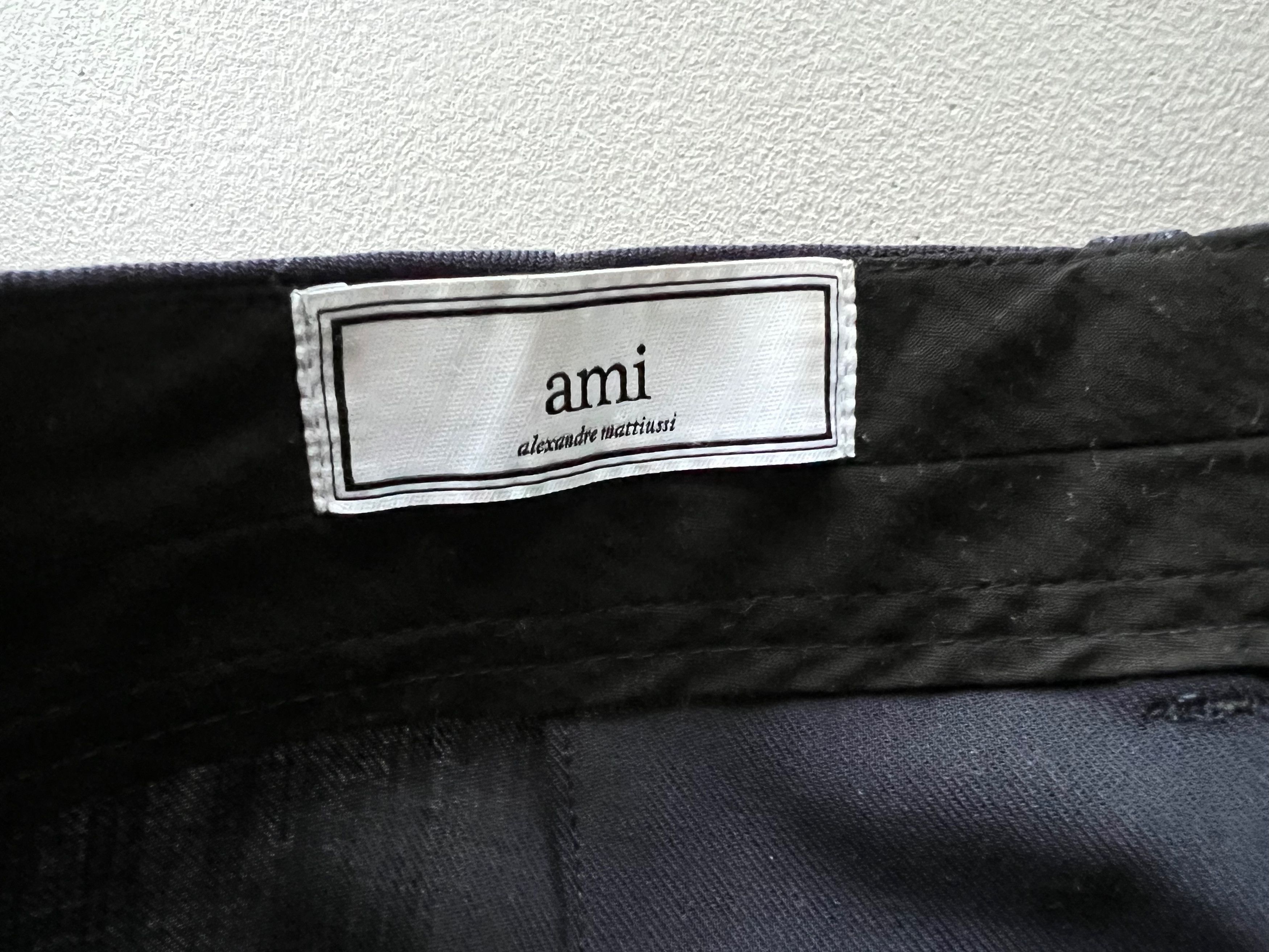 AMI AMI Alexandre Mattiussi Cropped Trousers , Virgin Wool Size US 30 / EU 46 - 5 Thumbnail