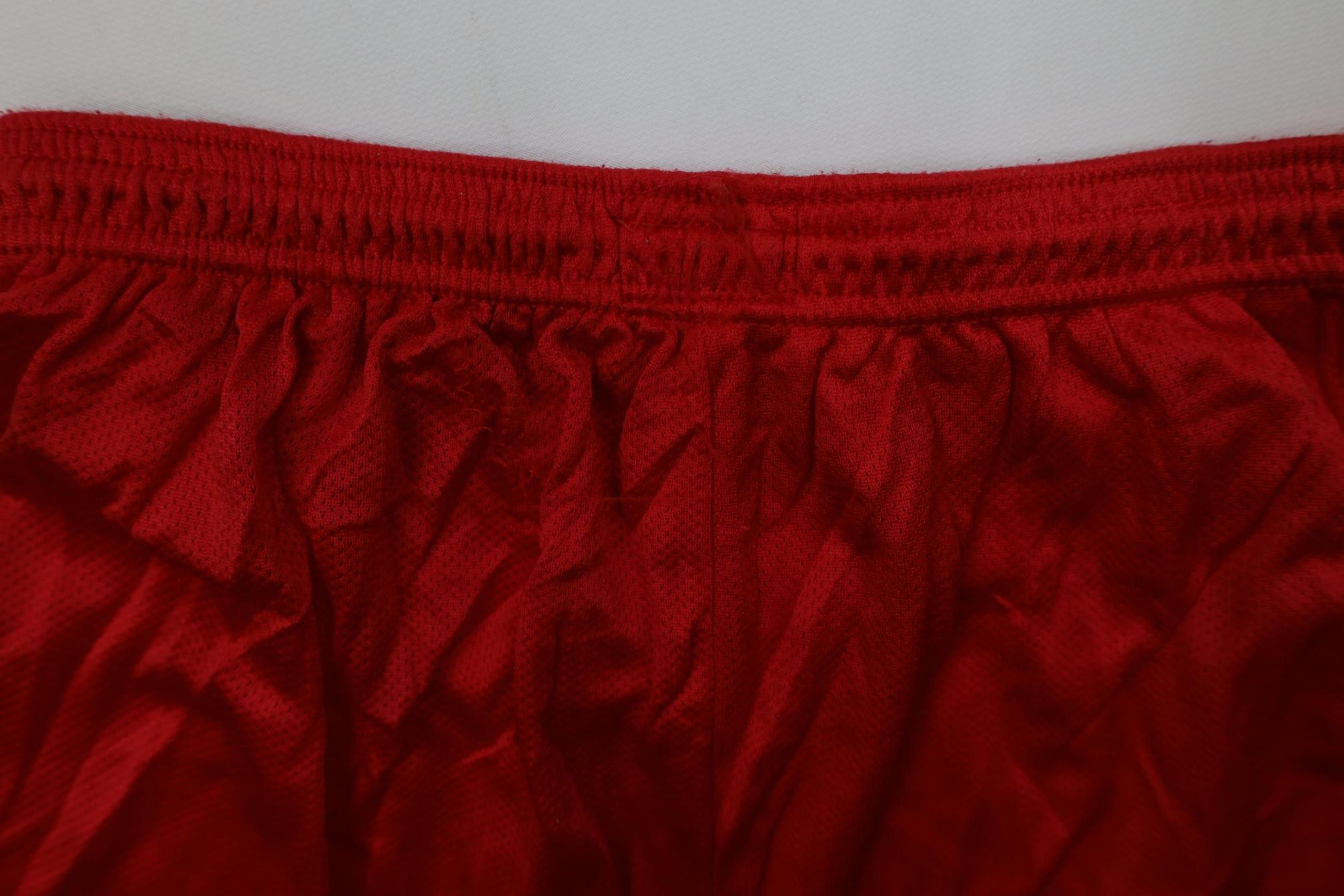 Vintage Vintage 90s Streetwear Nylon Mesh Above Knee Shorts Red USA Size US 34 / EU 50 - 12 Thumbnail