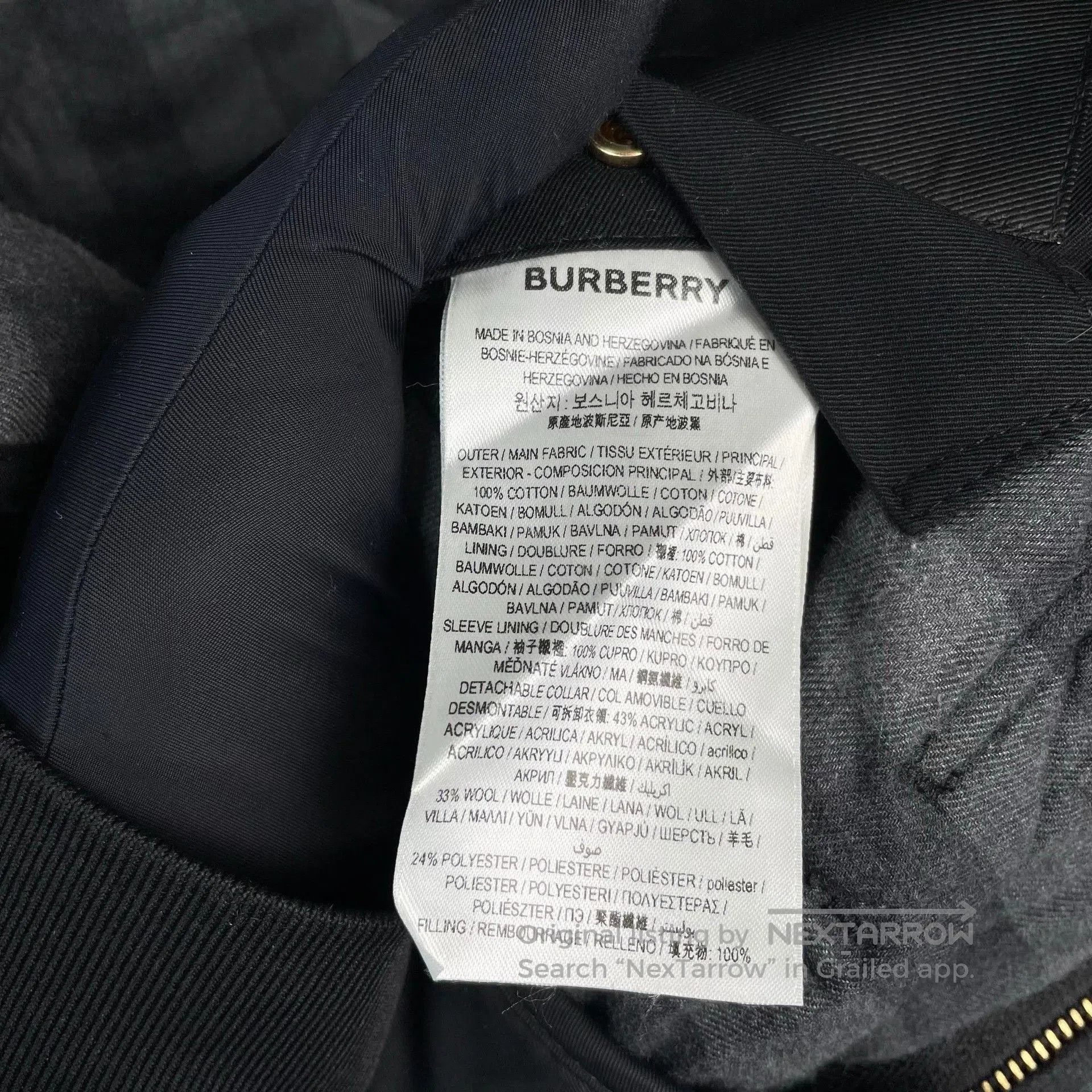 Burberry Burberry Black Diamond. Size US M / EU 48-50 / 2 - 6 Thumbnail