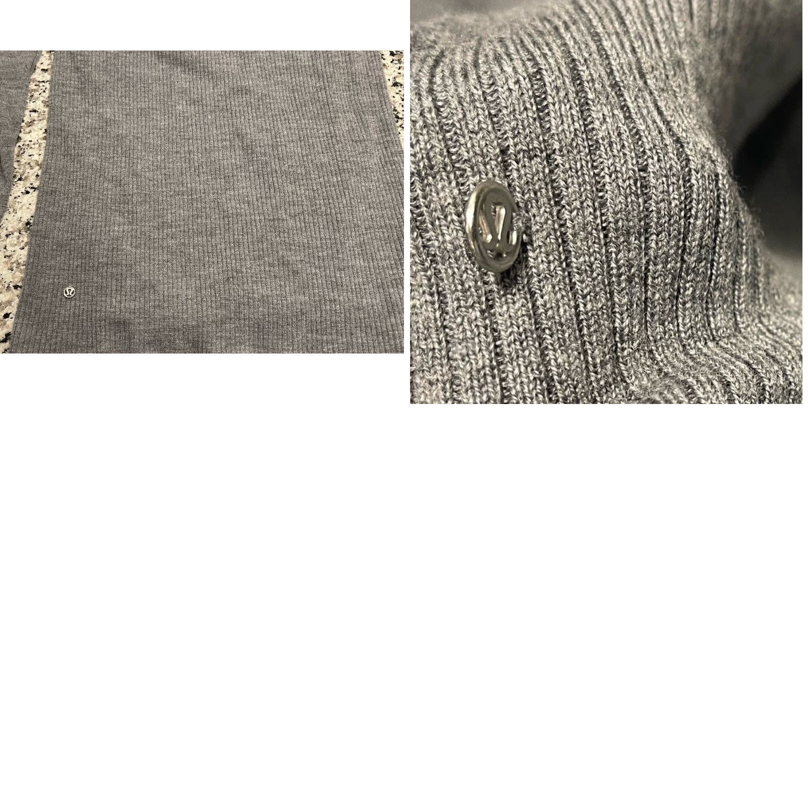 Lululemon Lululemon Sweat And Savasana Sweater Size 6 Women Gray Merino Wool Turtleneck Long Sleeve Thumb Holes Pockets Logo Pullover casual Winter Fall Size M / US 6-8 / IT 42-44 - 8 Thumbnail