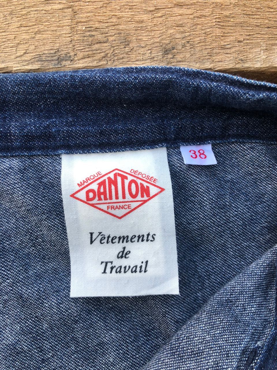 Danton Danton Blue Denim Work Pants Size US 32 / EU 48 - 3 Thumbnail