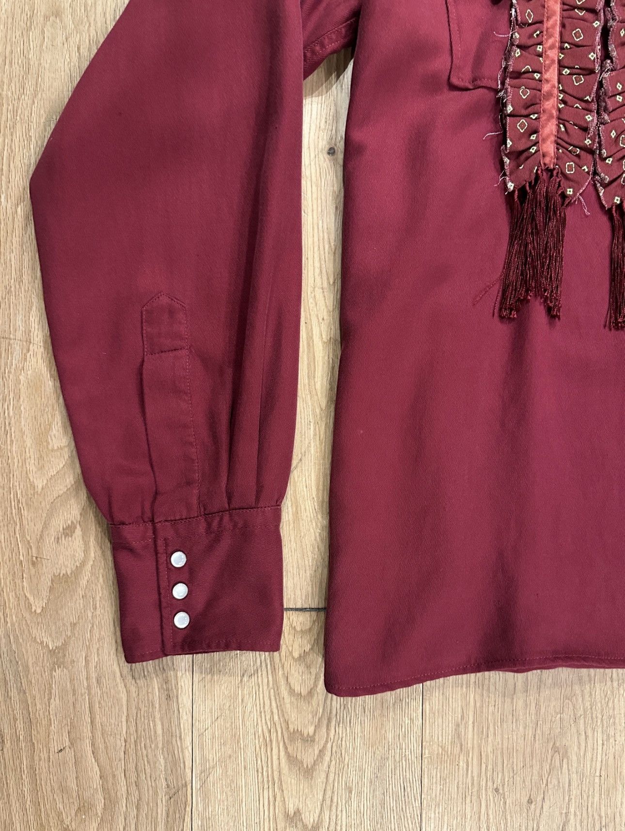 Maison Margiela Maison Margiela FW23 Shredded Scarf Shirt (Showroom Sample) Size US L / EU 52-54 / 3 - 5 Thumbnail