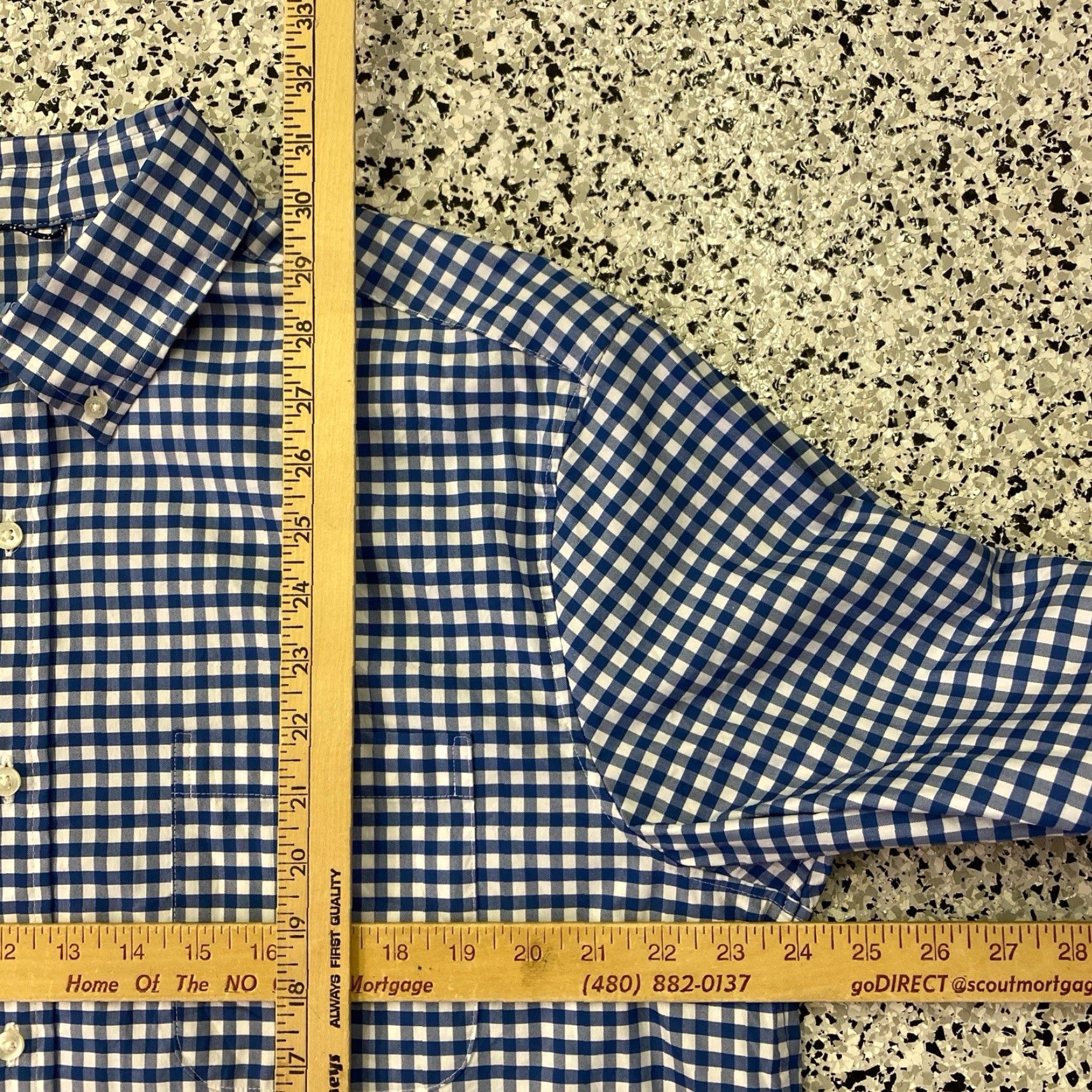Vineyard Vines Vineyard Vines Shirt Mens XL Blue On The Go OTG Performance Beach Preppy Size US XL / EU 56 / 4 - 3 Thumbnail