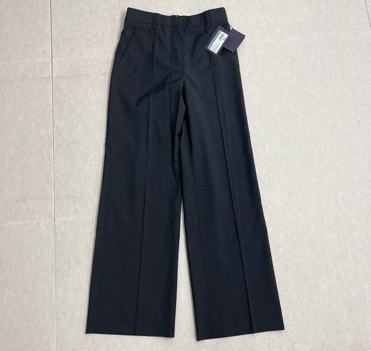 Prada Prada Black Wool Pants Size 26" / US 2 / IT 38 - 1 Thumbnail