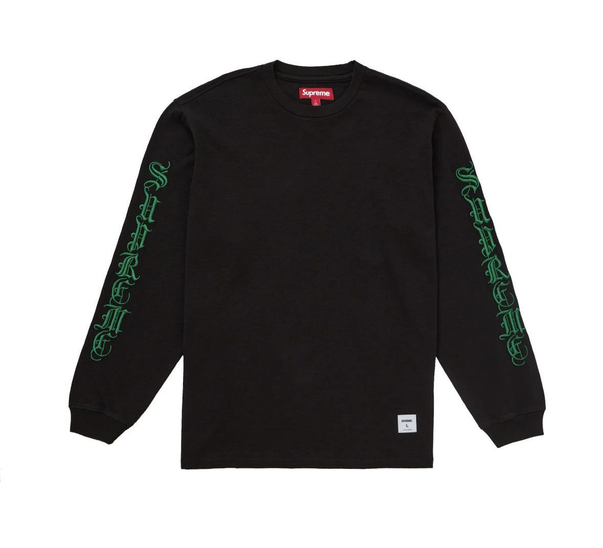 Supreme Supreme Old English L/S Top | Grailed