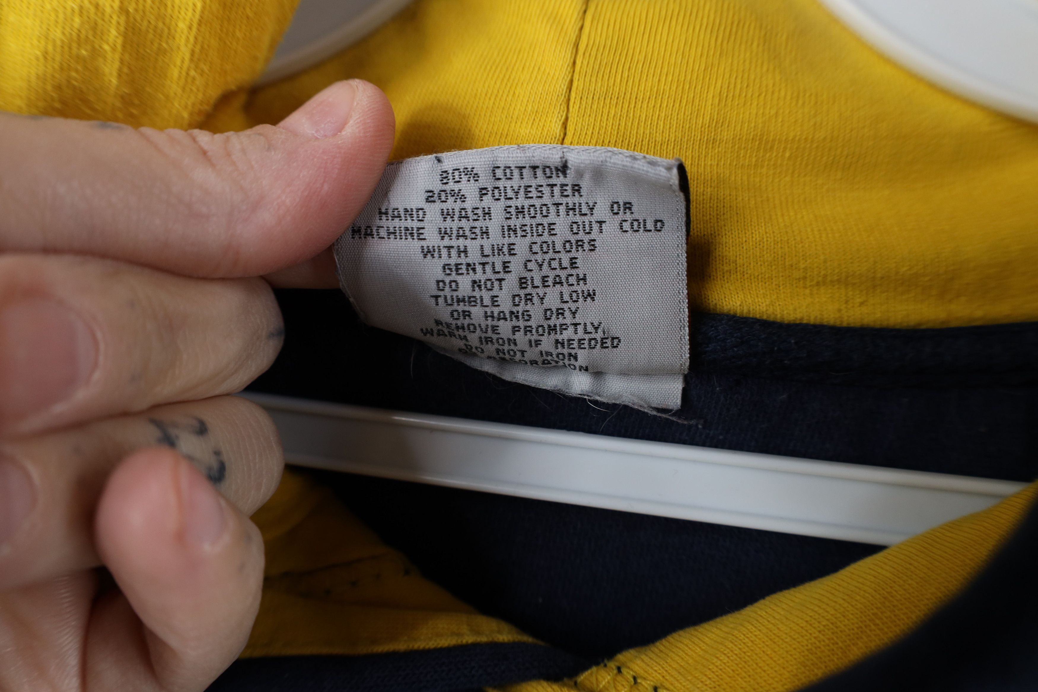 Vintage Vintage Y2K University of Toledo Hoodie Sweatshirt Blue Size US M / EU 48-50 / 2 - 9 Thumbnail