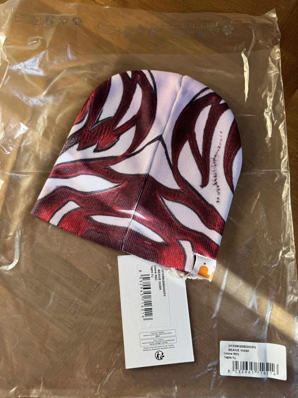 PDF PDF Channel Beanie Mask FW25 Size ONE SIZE - 4 Thumbnail