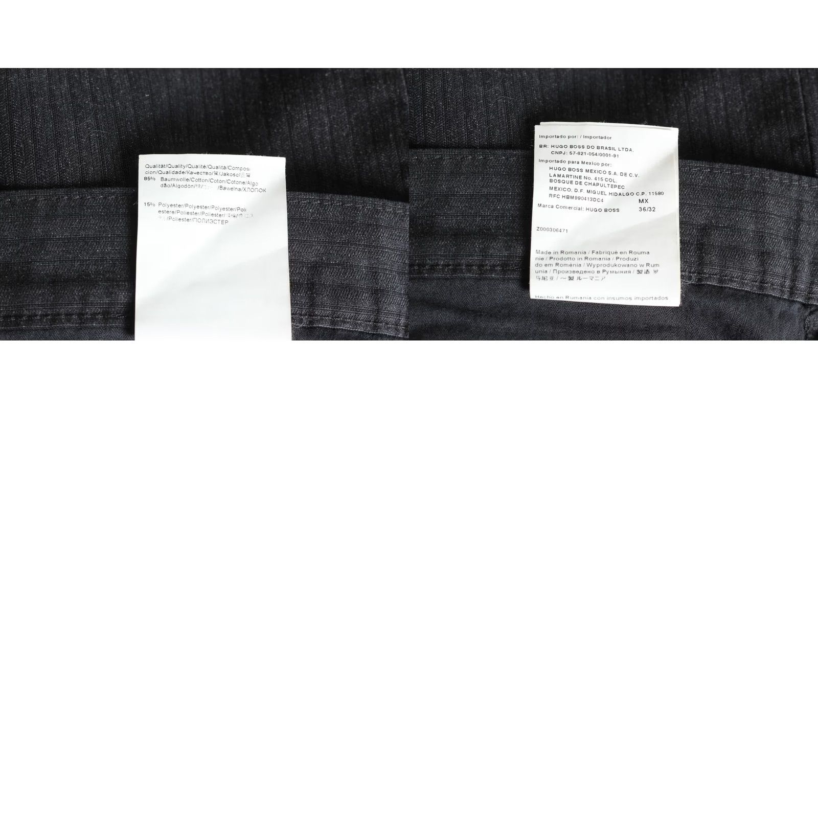 Hugo Boss HUGO BOSS Texas Pants Trousers Men W36 L32 Striped Regular Straight DZ5814 Size US 36 / EU 52 - 8 Thumbnail