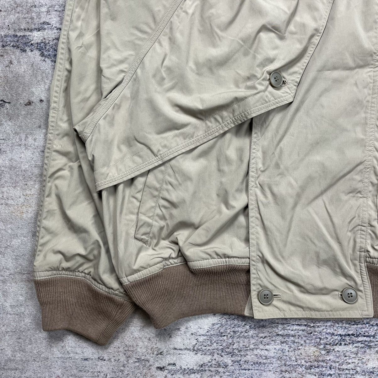 Issey Miyake Vintage 90s Renoma asymmetrical button bomber jacket Size US M / EU 48-50 / 2 - 7 Thumbnail