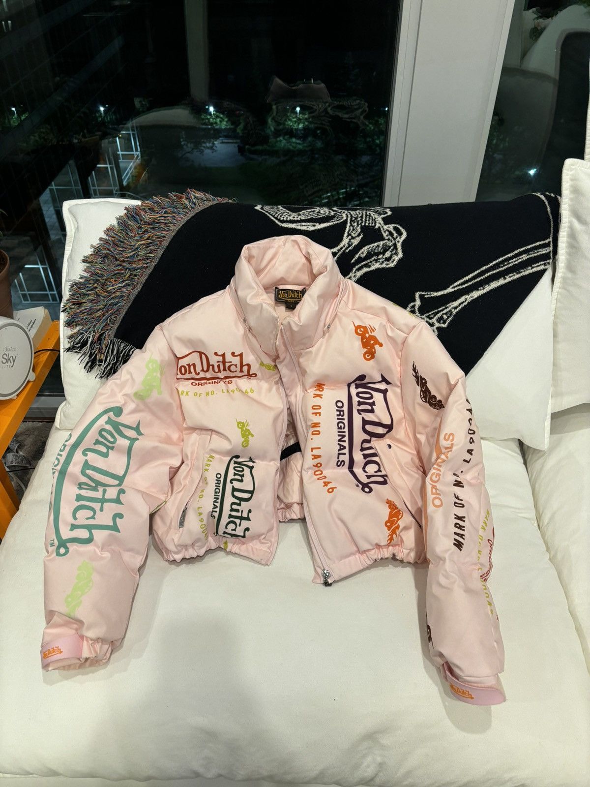 Von Dutch Pink Jacket | Grailed