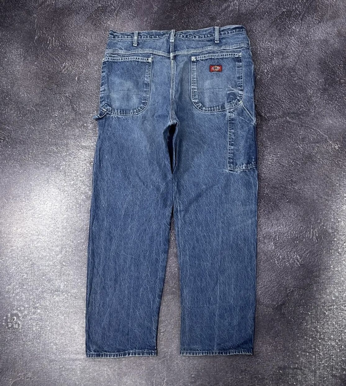 Dickies × Vintage Vintage Dickies USA Denim Faded Blue Hype Baggy Jeans Size US 38 / EU 54 - 1 Thumbnail