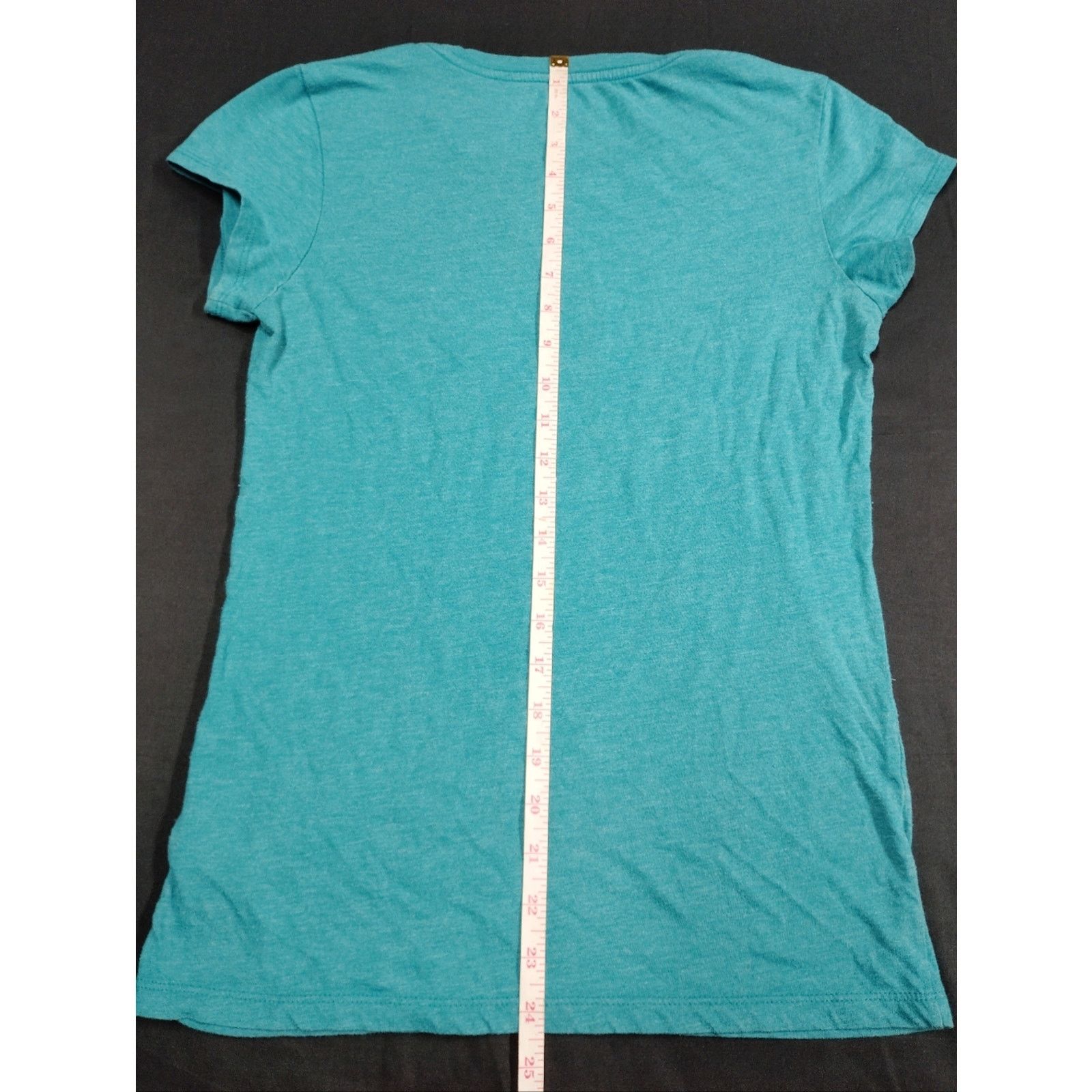 Aeropostale Aeropostale Teal Graphic Short Sleeve Tee Size L / US 10 / IT 46 - 4 Thumbnail