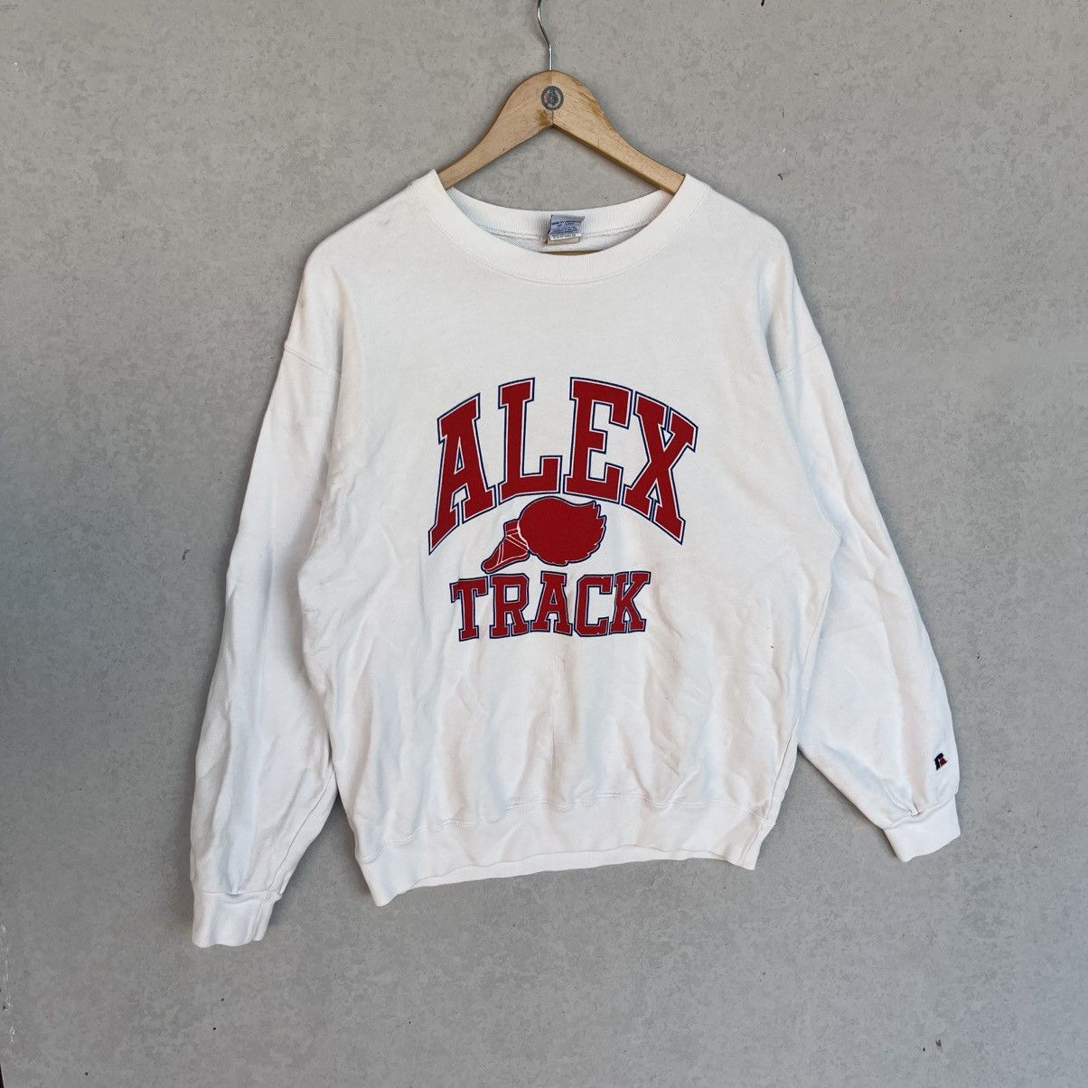 Other Vintage Russell Athletic 90s Alex Track White Size L Size US L / EU 52-54 / 3 - 3 Thumbnail