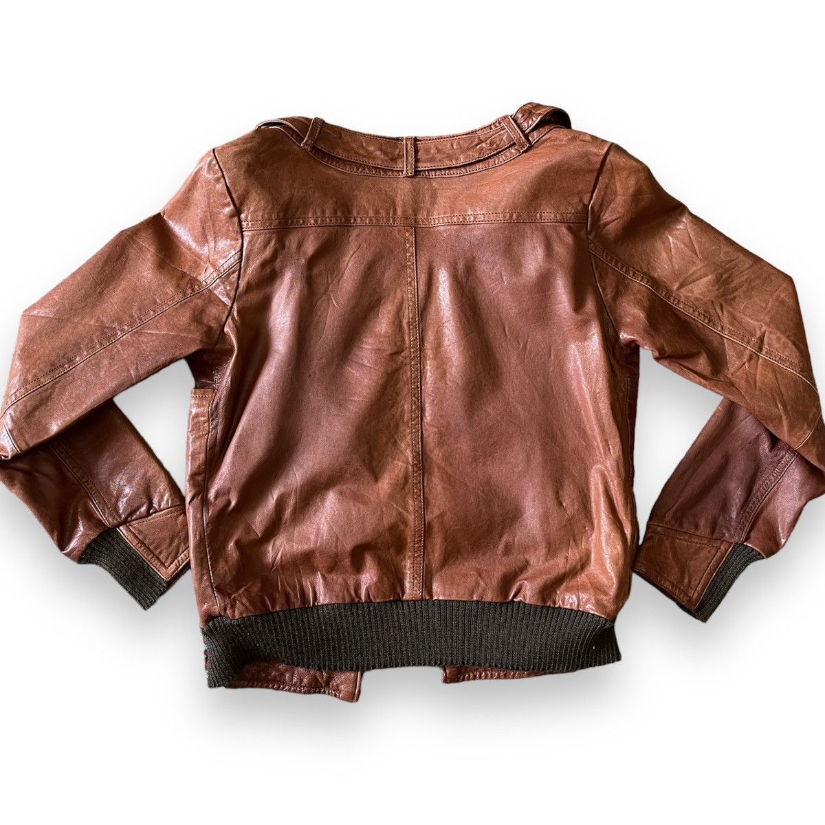 Pas de Calais × Seditionaries Bondage Pas De Calais Sheepskin Leather Jacket Size 38 Size XS / US 0-2 / IT 36-38 - 2 Thumbnail