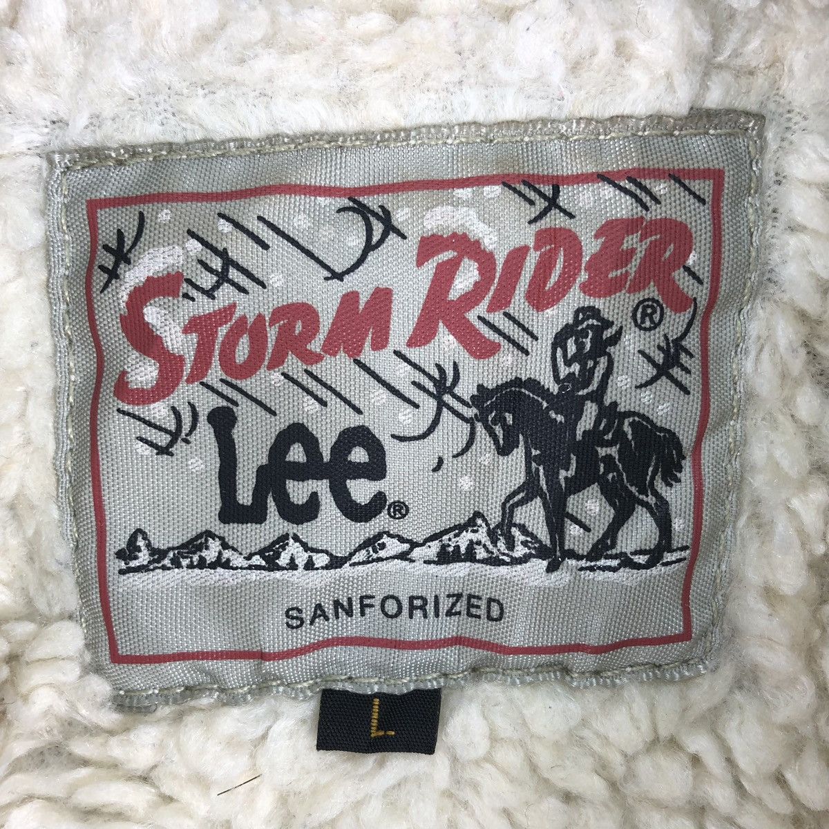 Lee Vintage 90's Lee Storm Rider Corduroy Sherpa Lining Jacket Size US M / EU 48-50 / 2 - 16 Thumbnail