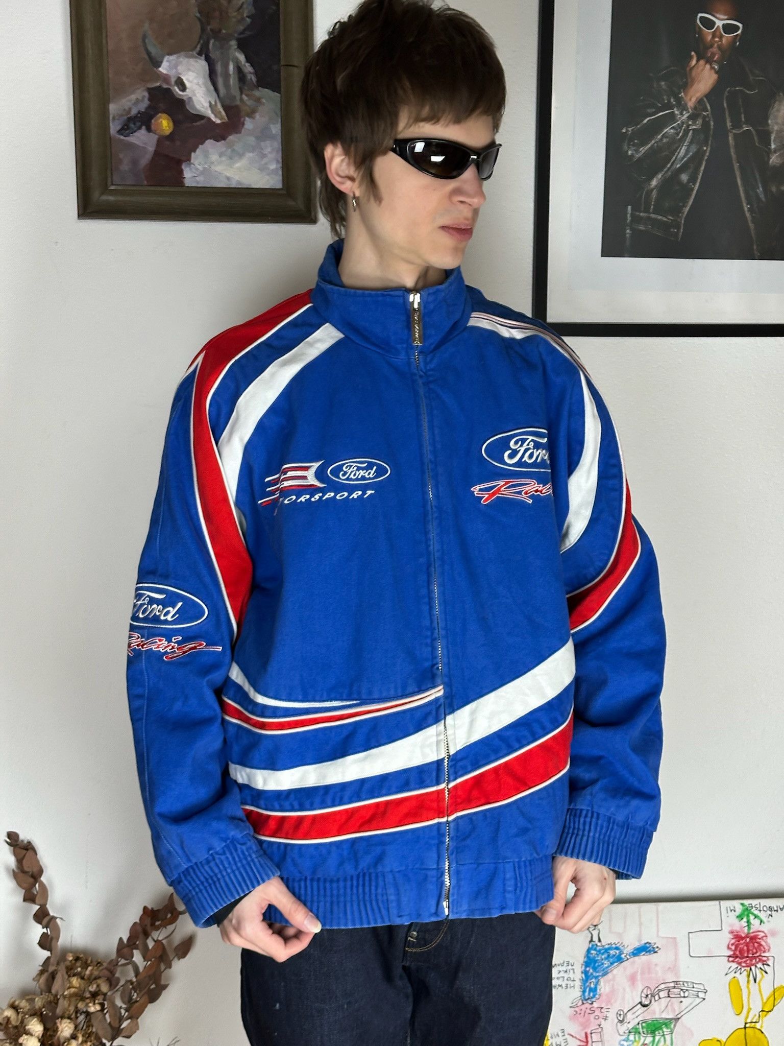 Ford Vintage Ford Racing Jacket Size US M / EU 48-50 / 2 - 3 Thumbnail