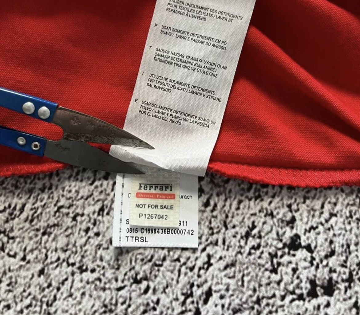 Puma × Vintage Puma Polo Shirt Centro Internazionale Guida Sicura PR Rare Size US L / EU 52-54 / 3 - 9 Thumbnail