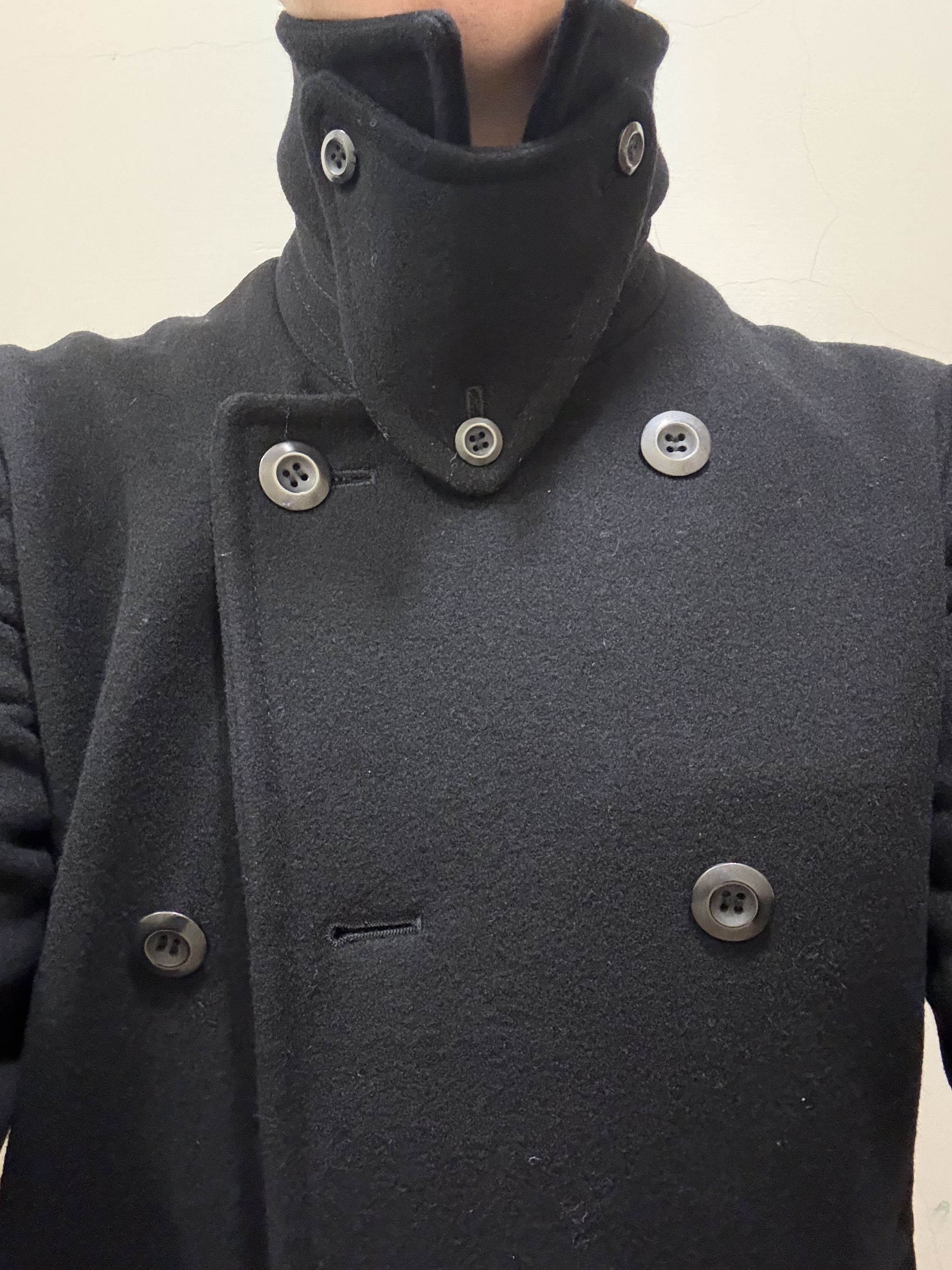 Attachment Heavy wool short pea coat Size US S / EU 44-46 / 1 - 7 Thumbnail