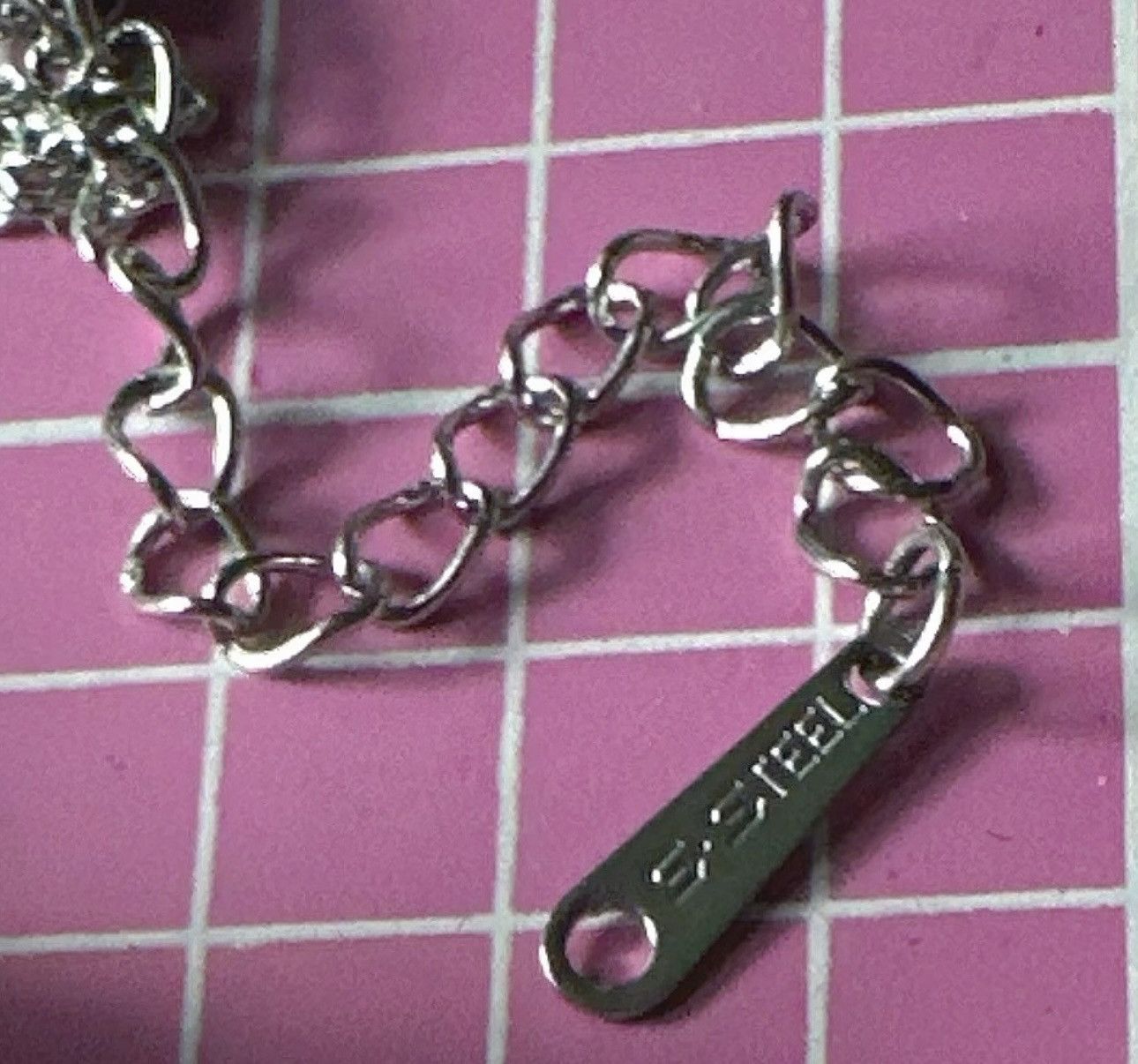 Nine West Nine West 2pc set necklace + earring silver diamonds paved Size ONE SIZE - 9 Thumbnail