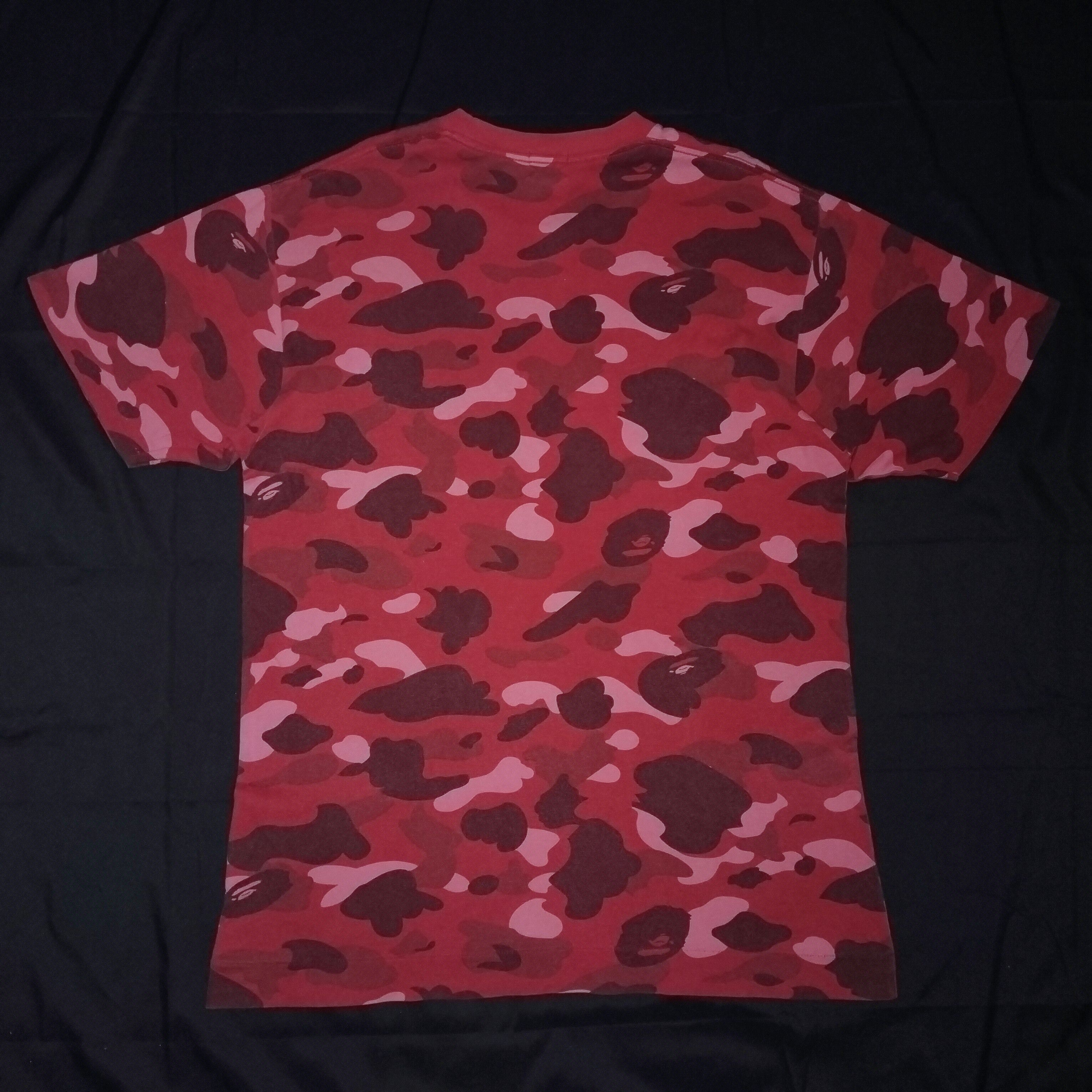 Bape 2006 Bape Swarovski Red Camo Tee Size US M / EU 48-50 / 2 - 4 Thumbnail